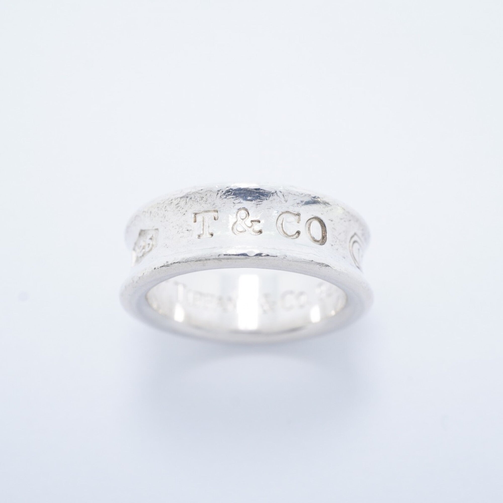 Tiffany Silver 925 Band Ring (Pre-Owned)
