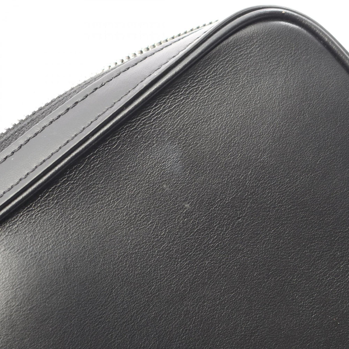Celine Black Leather Handbag Messenger Bag Shoulder Bag (Pre-Owned)