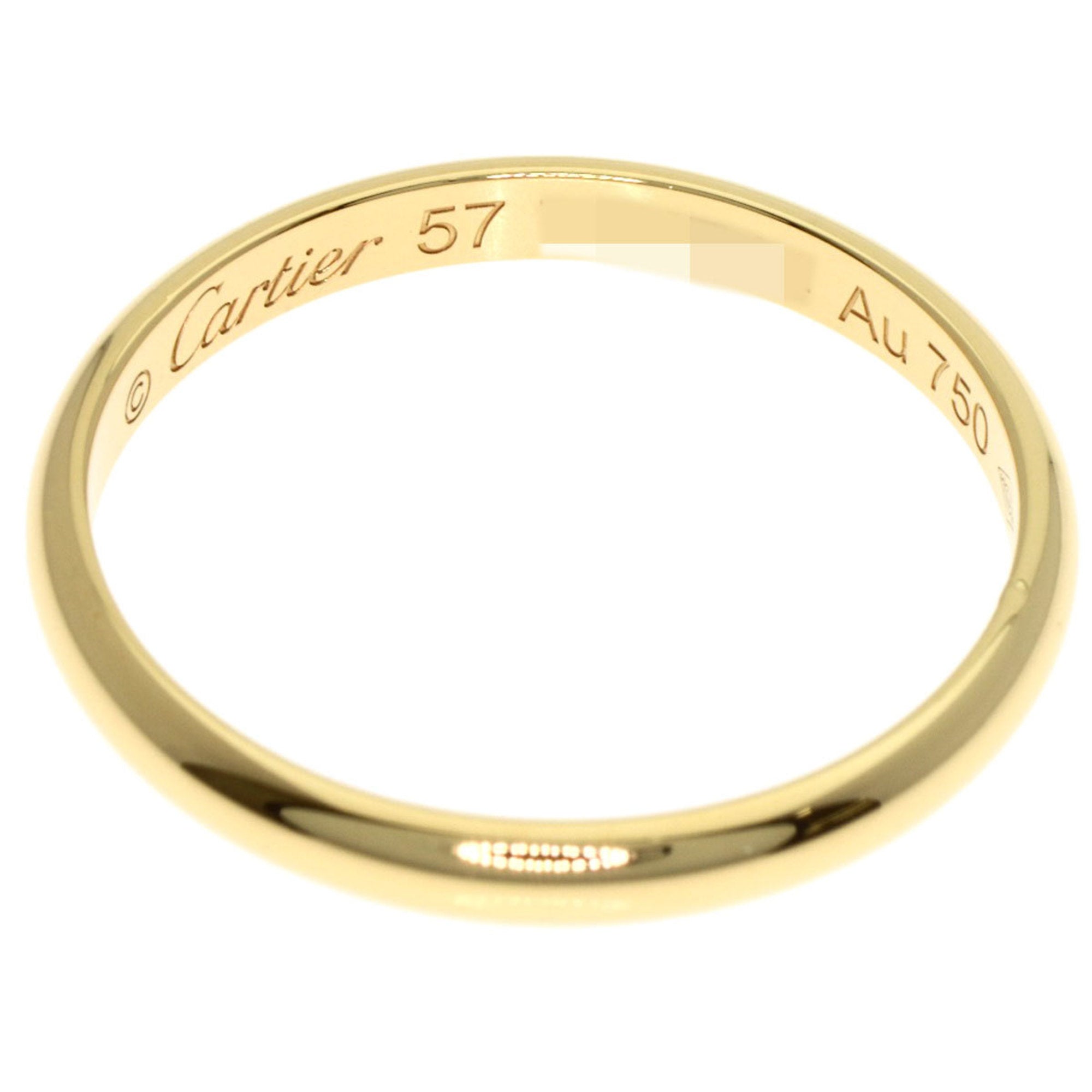 Cartier Yellow Gold (18K) Band Ring (Pre-Owned)
