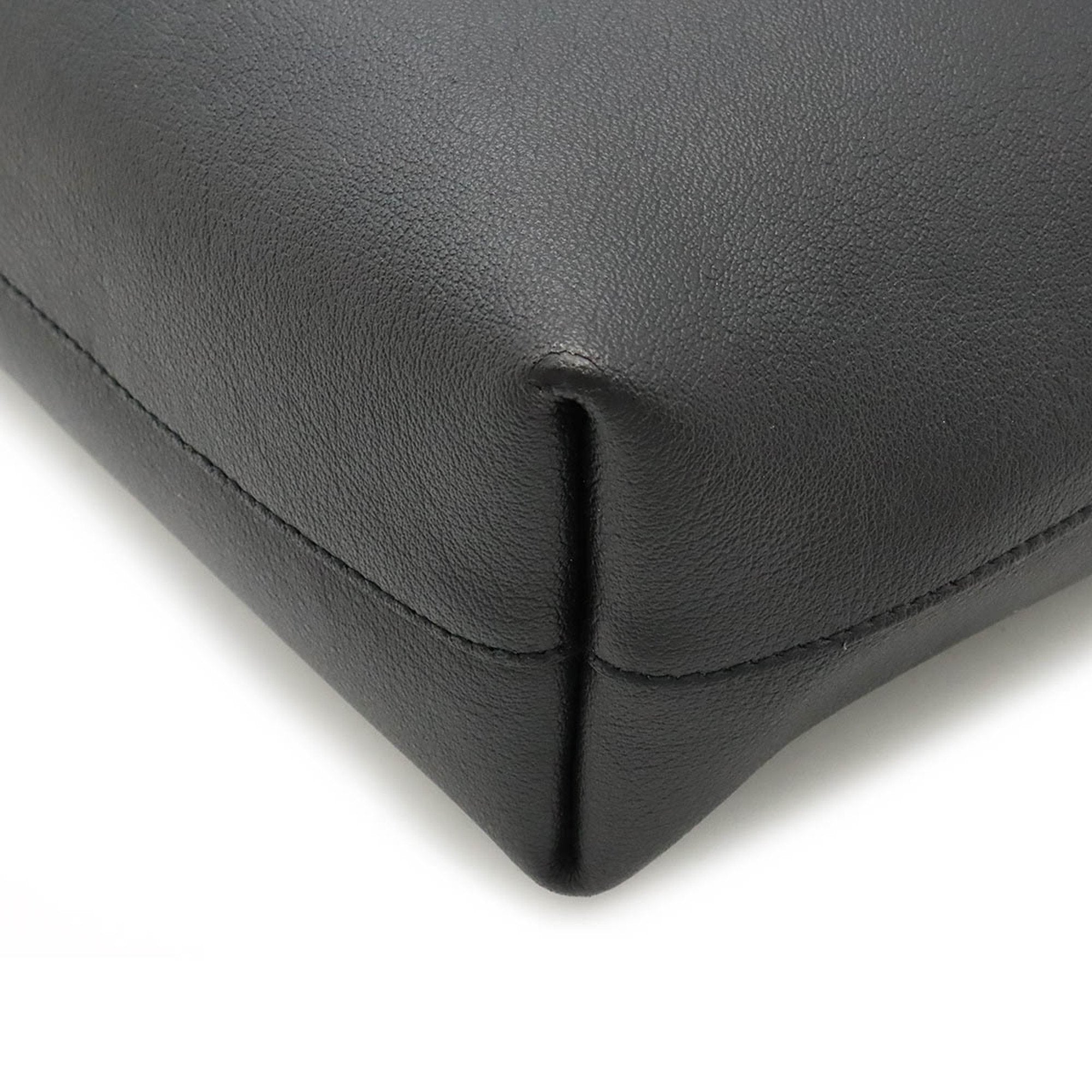 Yves Saint Laurent Black Leather Tote Bag (Pre-Owned)