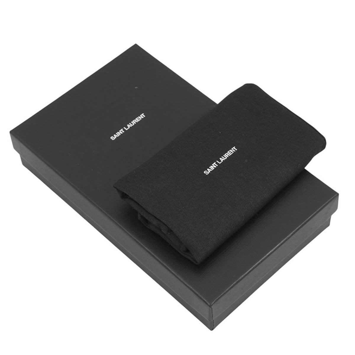 Yves Saint Laurent Black Chain/Shoulder Wallet (Pre-Owned)