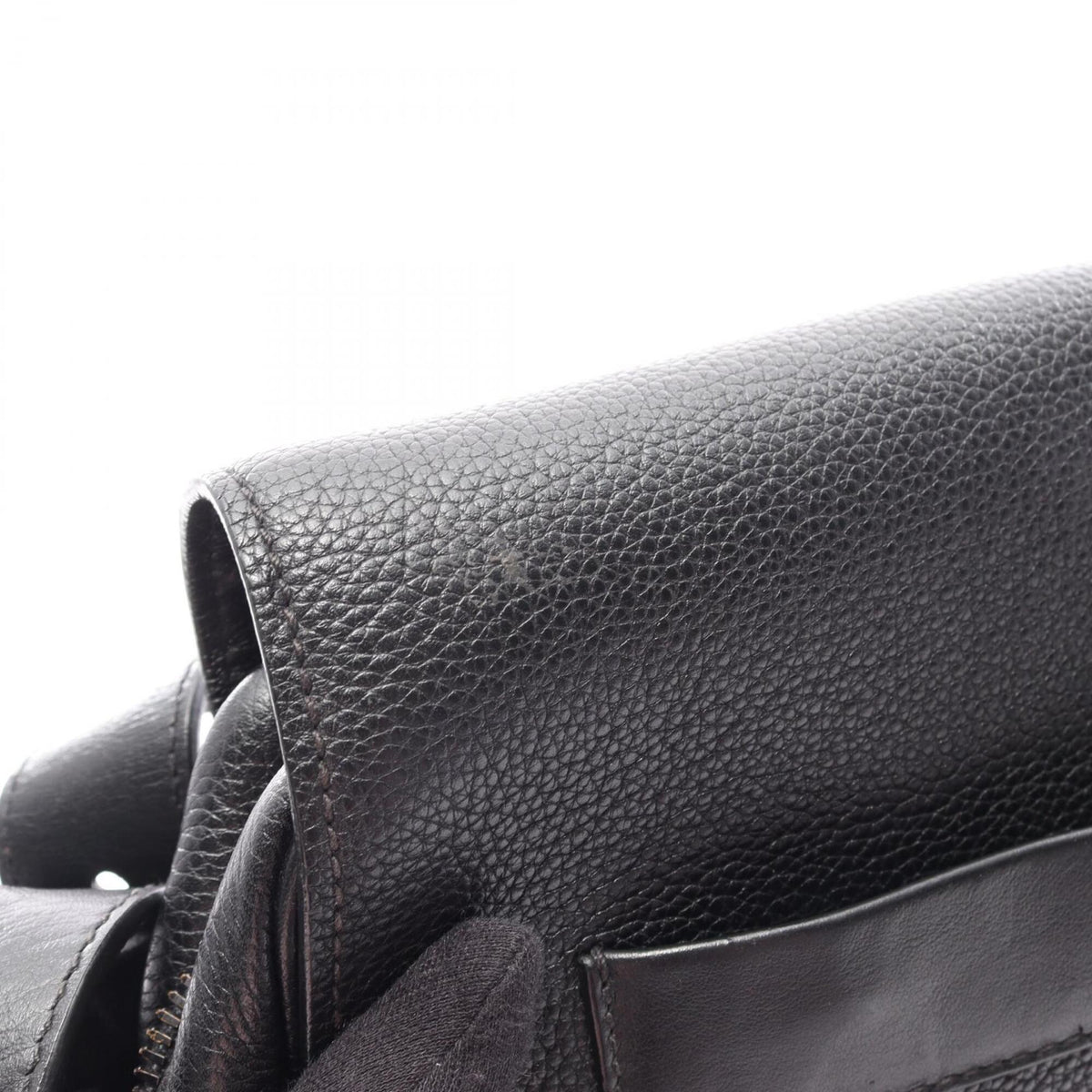 Prada Black Leather Handbag Shoulder Bag (Pre-Owned)