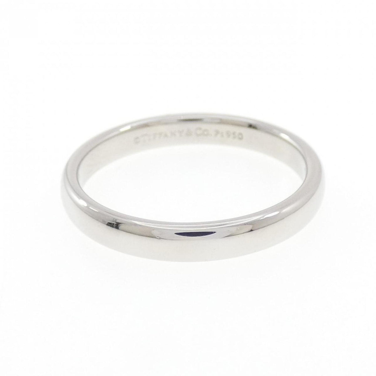 Tiffany Platinum 950 Band Ring (Pre-Owned)