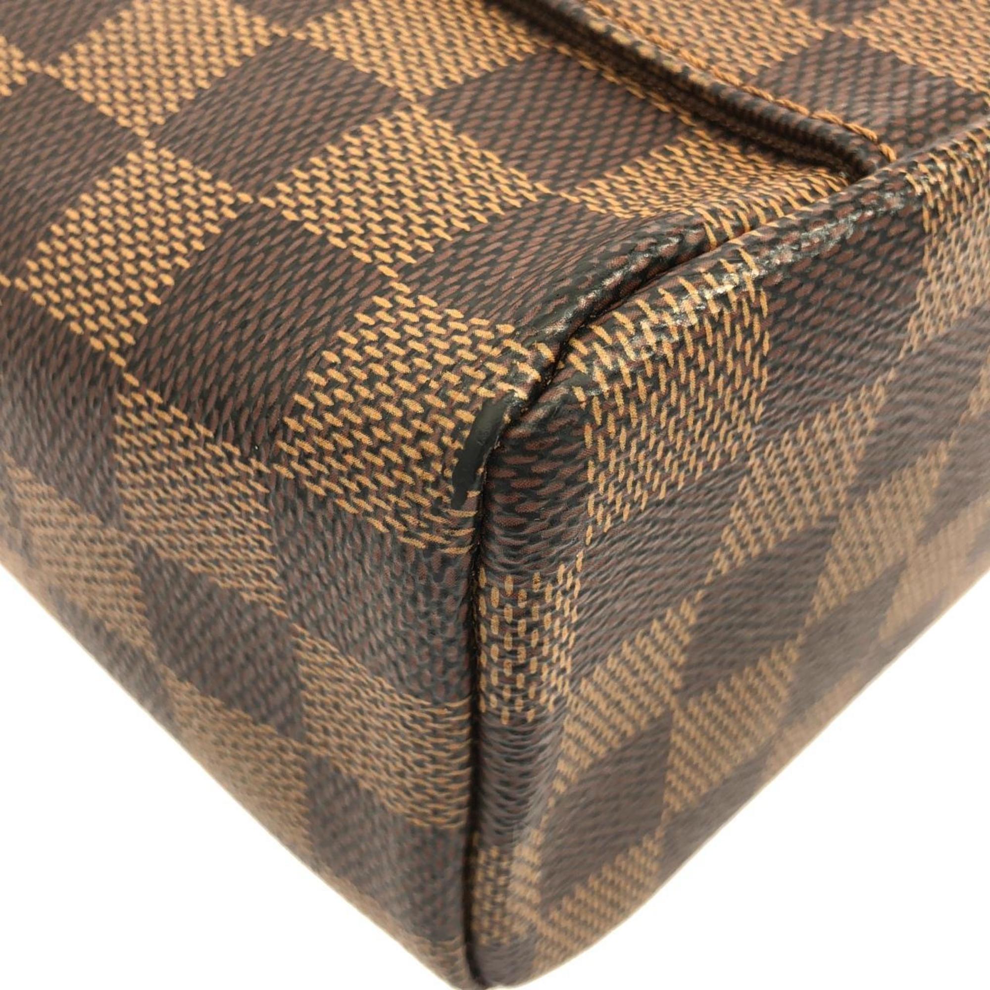 Louis Vuitton Ebene Coated Canvas Shoulder Bag (Pre-Owned)