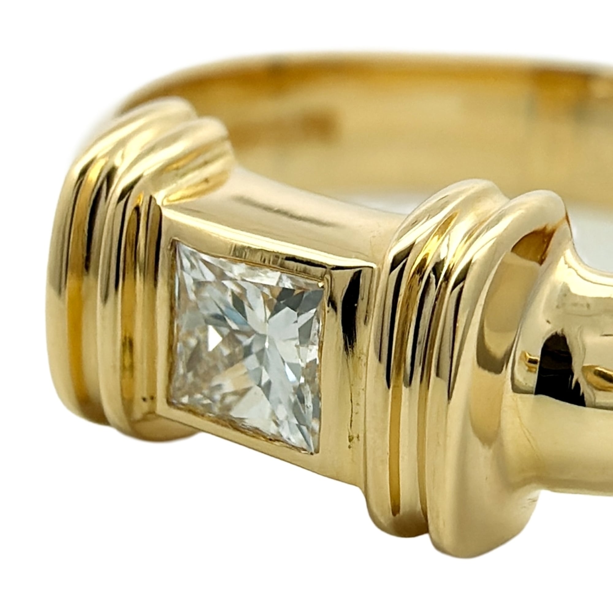 Tiffany Stacking Yellow Gold (18K) Band Ring (Pre-Owned)
