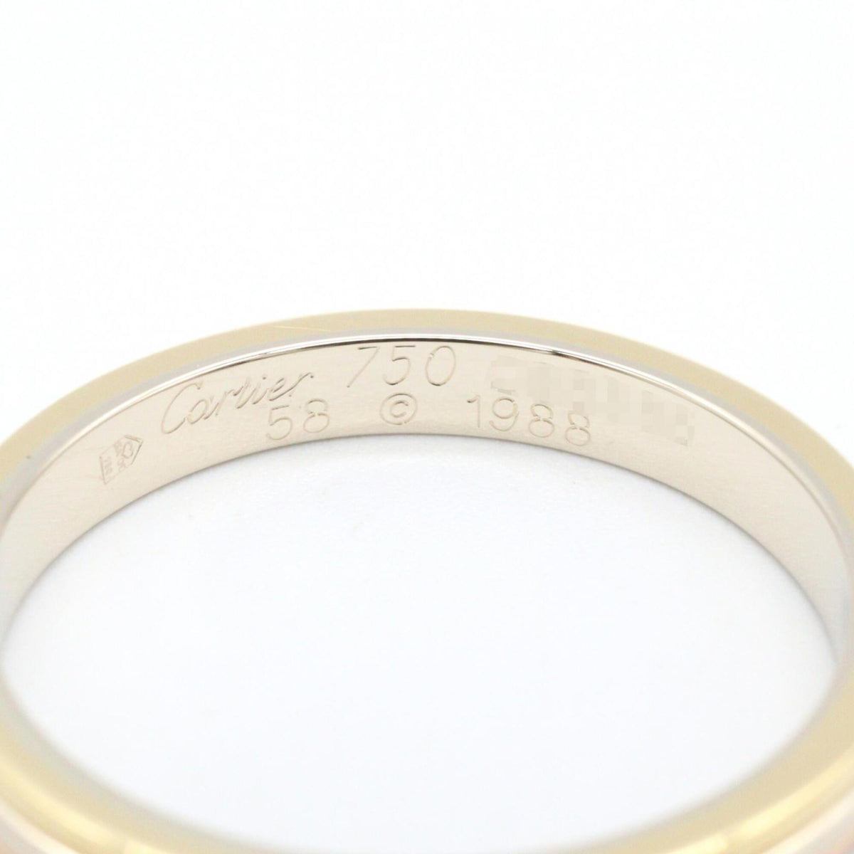 Cartier Pink Gold White Gold Yellow Gold Yellow Gold (18K) Pink Gold (18K) White Gold (18K) Band Ring (Pre-Owned)