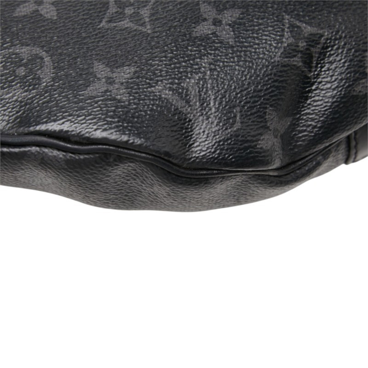 Louis Vuitton Black Pvc Leather Sling Bag (Pre-Owned)