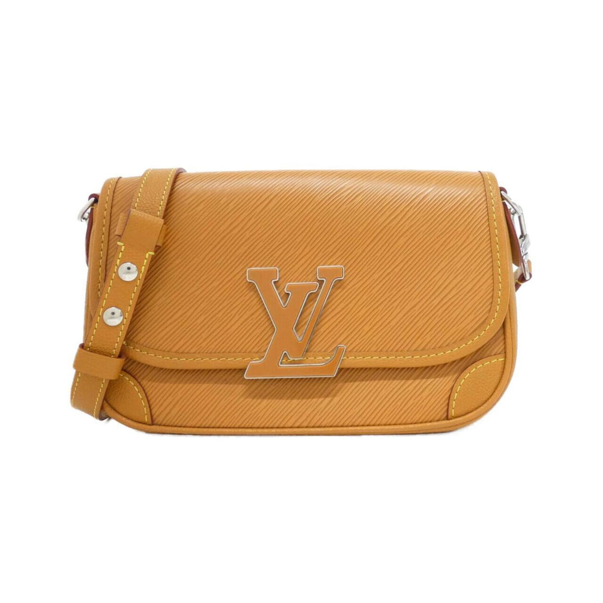 Louis Vuitton Brown Leather Shoulder Bag (Pre-Owned)