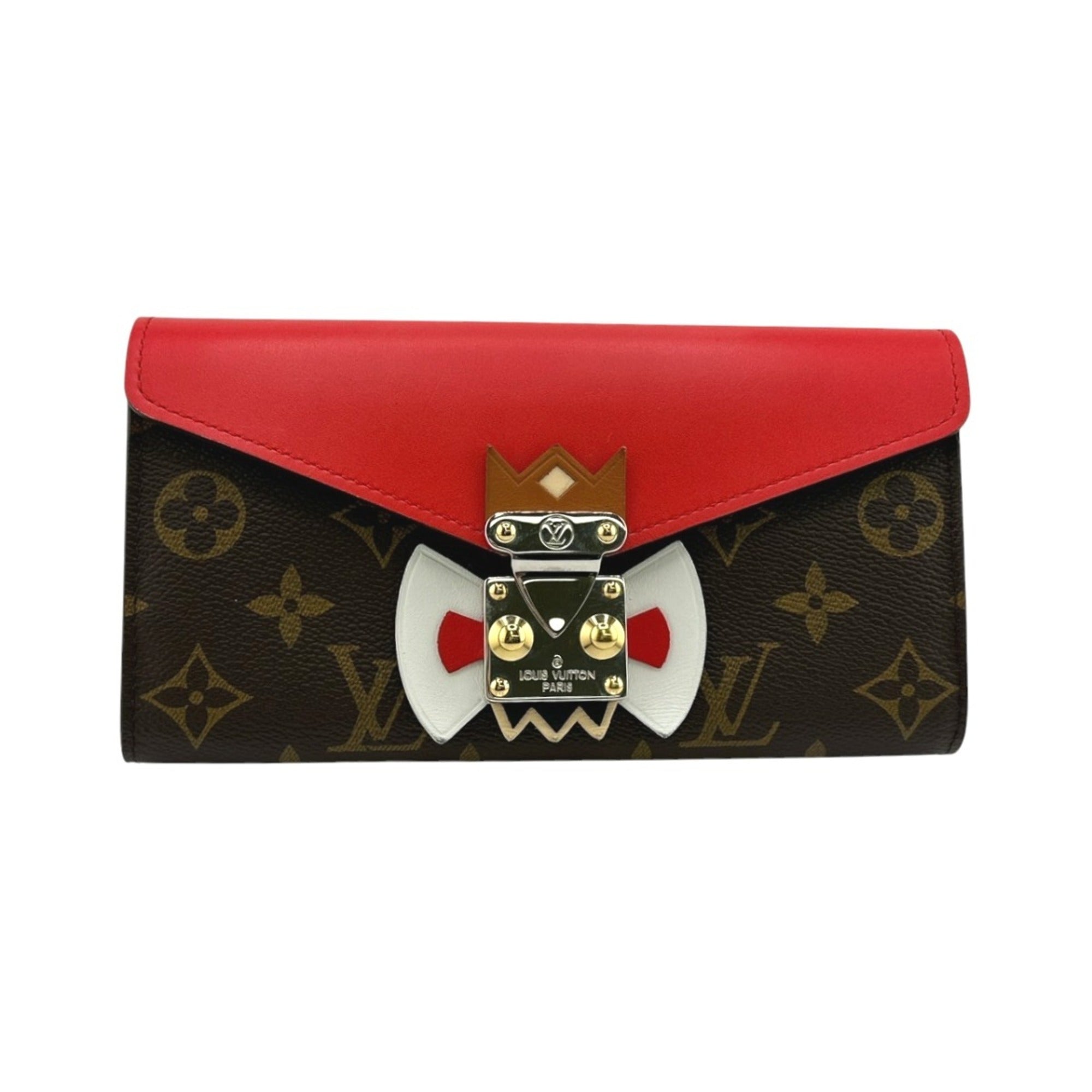 Louis Vuitton Monogram Brown Monogram Long Wallet (Bi-Fold) (Pre-Owned)