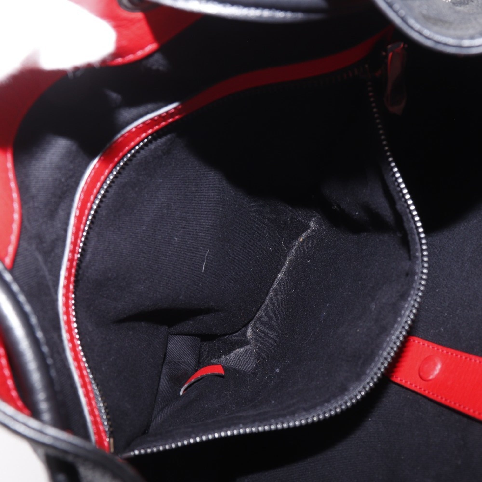 Christian Louboutin Black Leather Backpack (Pre-Owned)