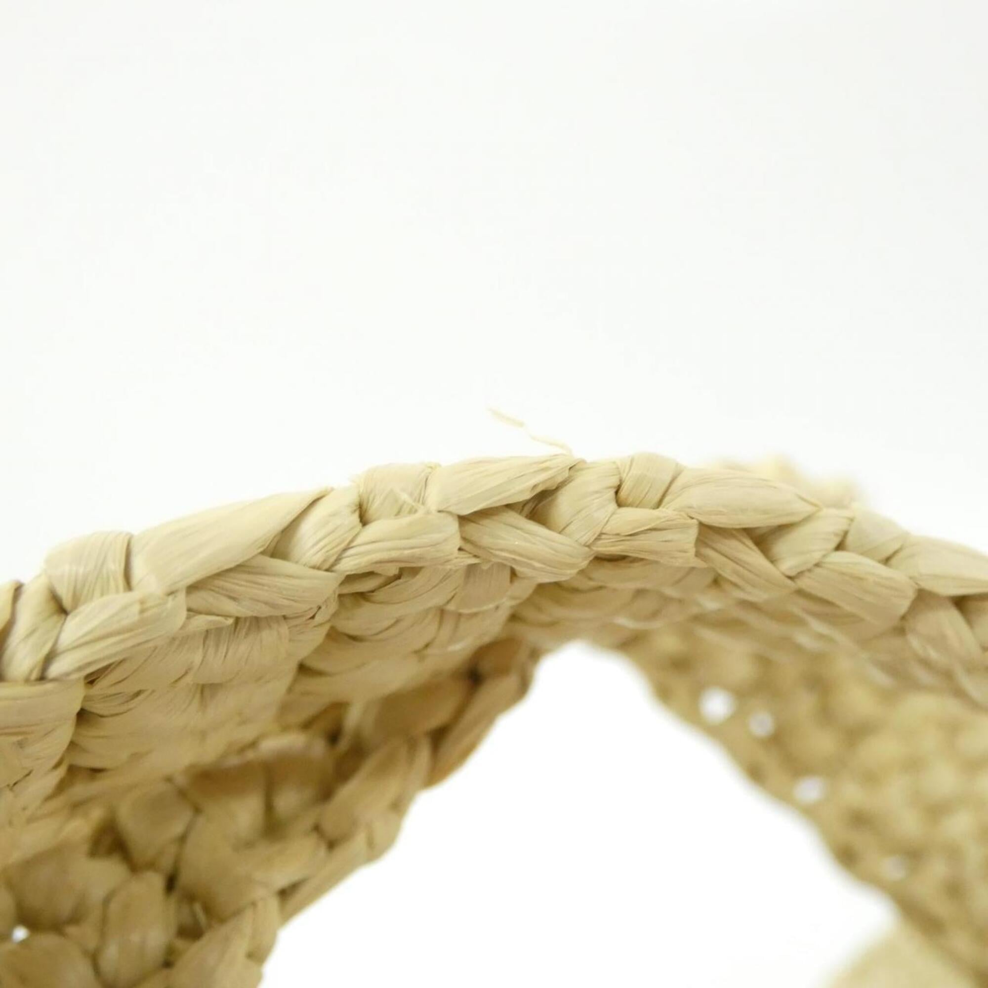 Christian Dior Raffia Handbag (Pre-Owned)