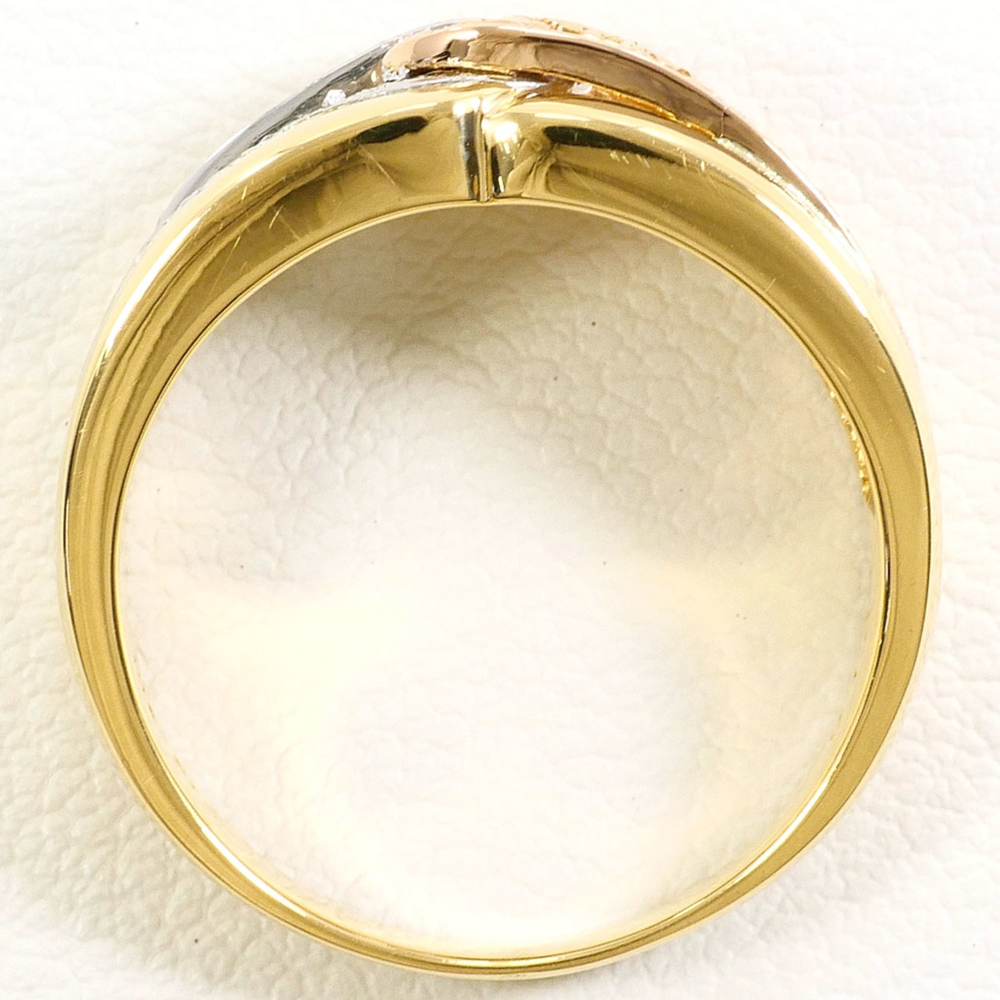 Unbranded Pink Gold Platinum Yellow Gold Yellow Gold (18K) Pink Gold (18K) Platinum 900 Band Ring (Pre-Owned)