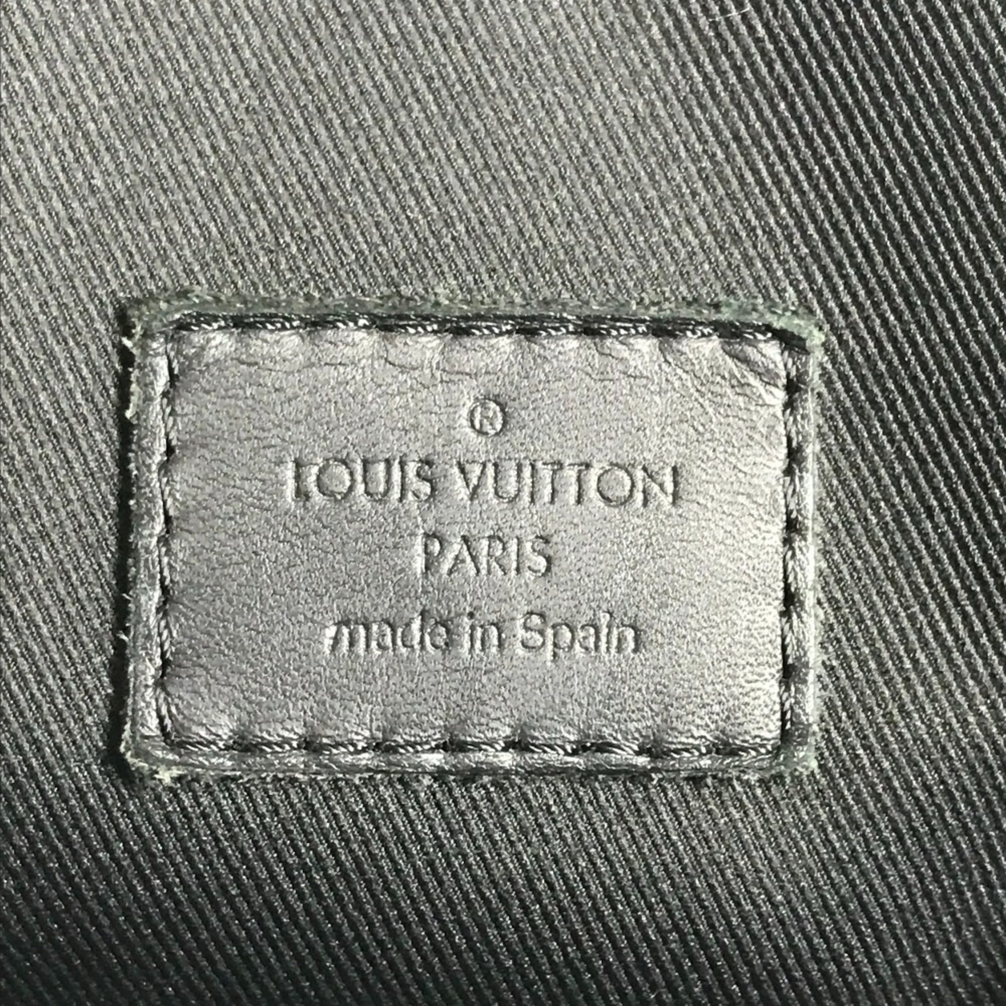 Louis Vuitton Black Onyx Damier Infini Leather Shoulder Bag (Pre-Owned)