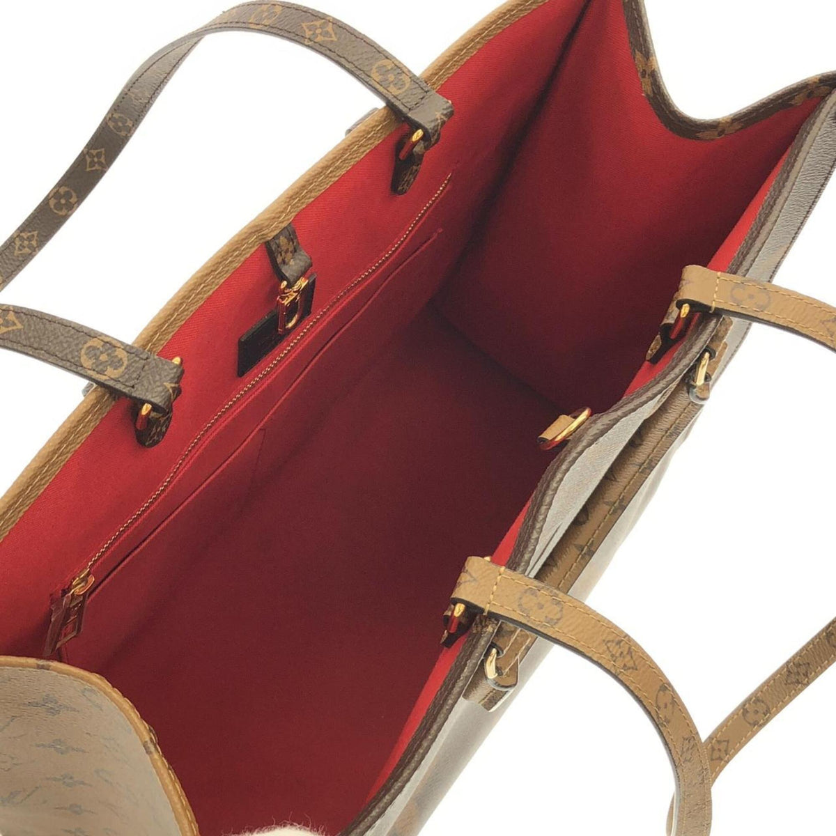 Louis Vuitton Brown Coated Canvas Handbag (Pre-Owned)