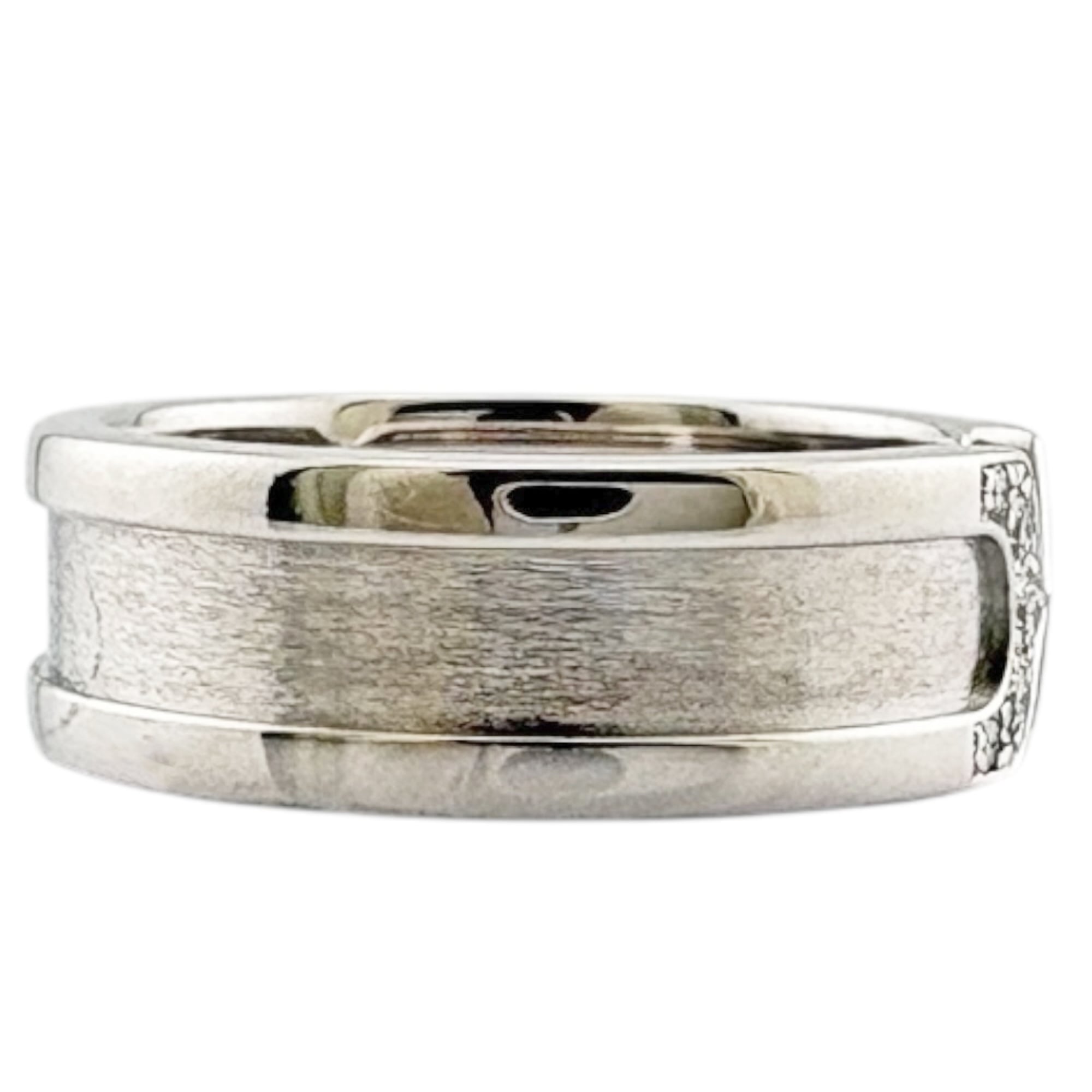 Cartier Silver White Gold (18K) Band Ring (Pre-Owned)