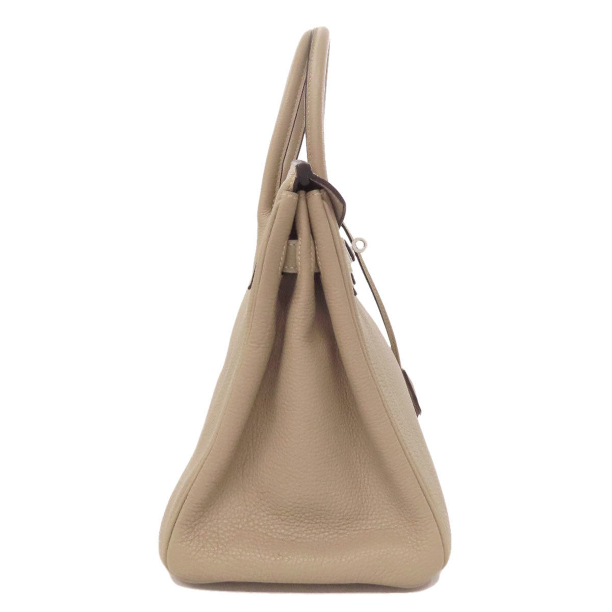 Hermes Beige Togo Leather Handbag (Pre-Owned)