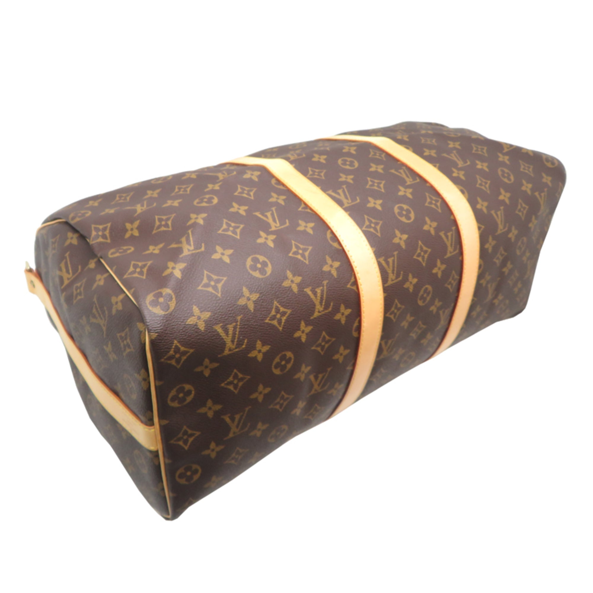 Louis Vuitton Brown Monogram Boston Bag (Pre-Owned)