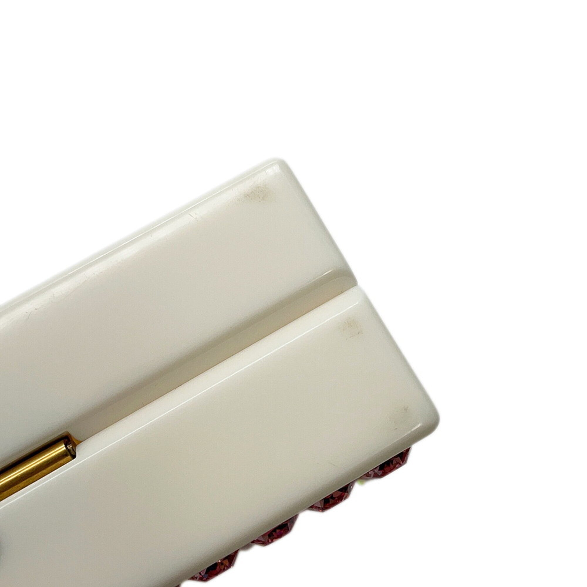 Gucci White Plastic Handbag Shoulder Bag (Pre-Owned)