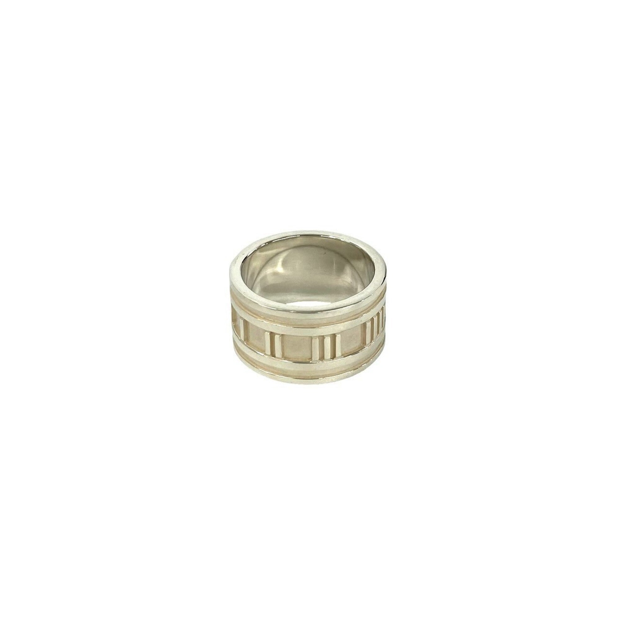 Tiffany Silver Silver 925 Band Ring (Pre-Owned)
