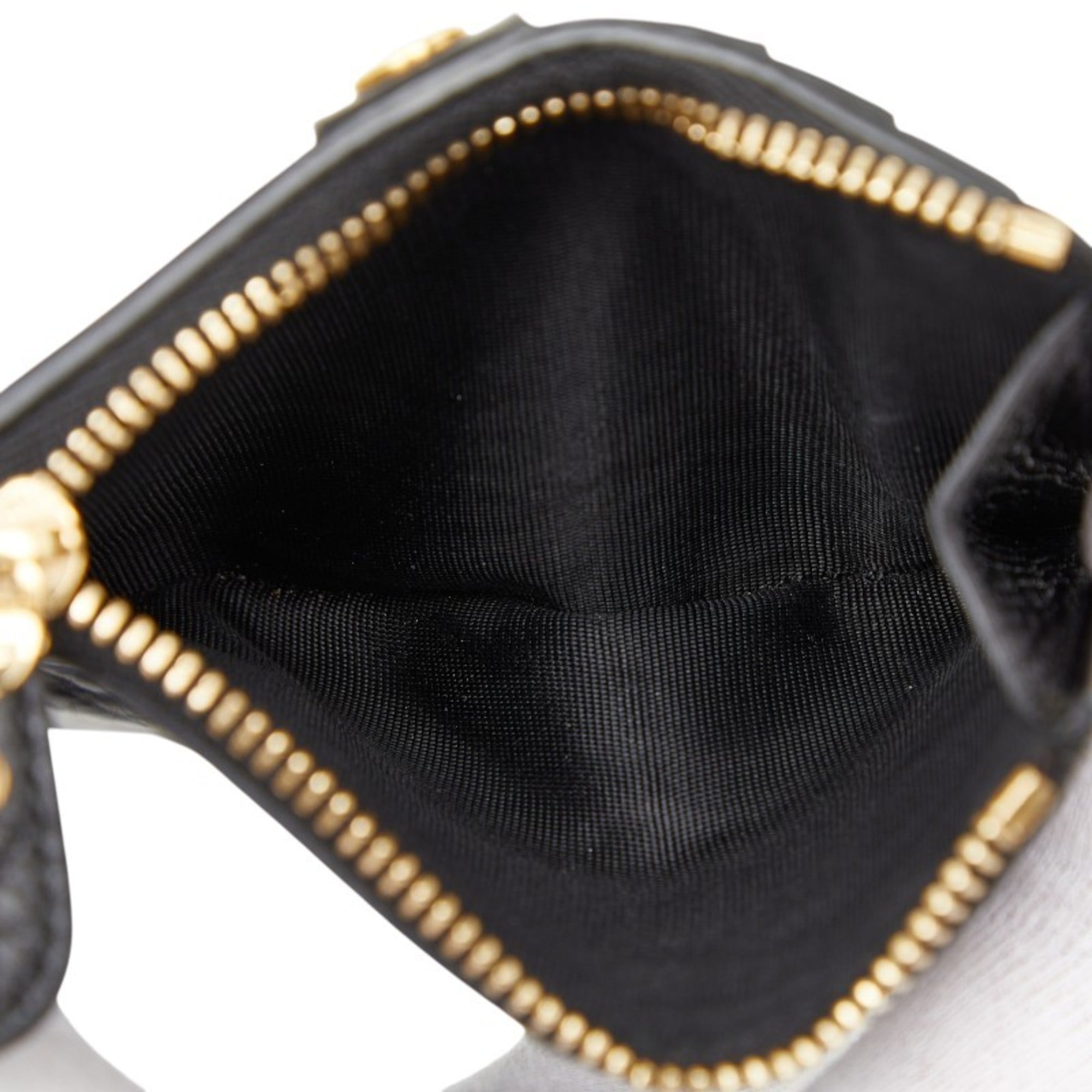 Salvatore Ferragamo Black Leather Wallet (Bi-Fold) (Pre-Owned)