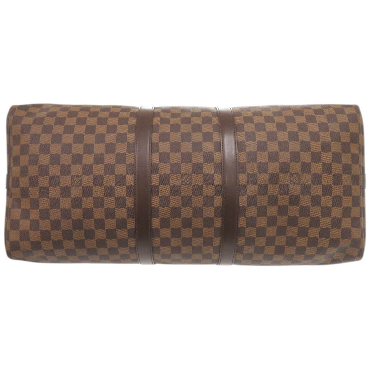 Louis Vuitton Damier Brown Damier Canvas Boston Bag (Pre-Owned)