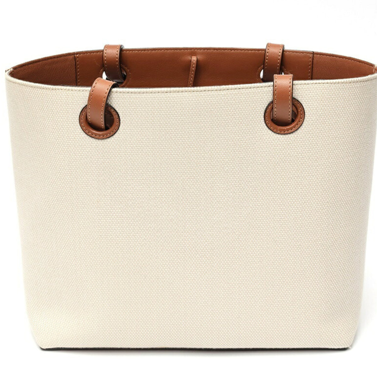 Loewe Beige Jacquard Leather Tote Bag (Pre-Owned)