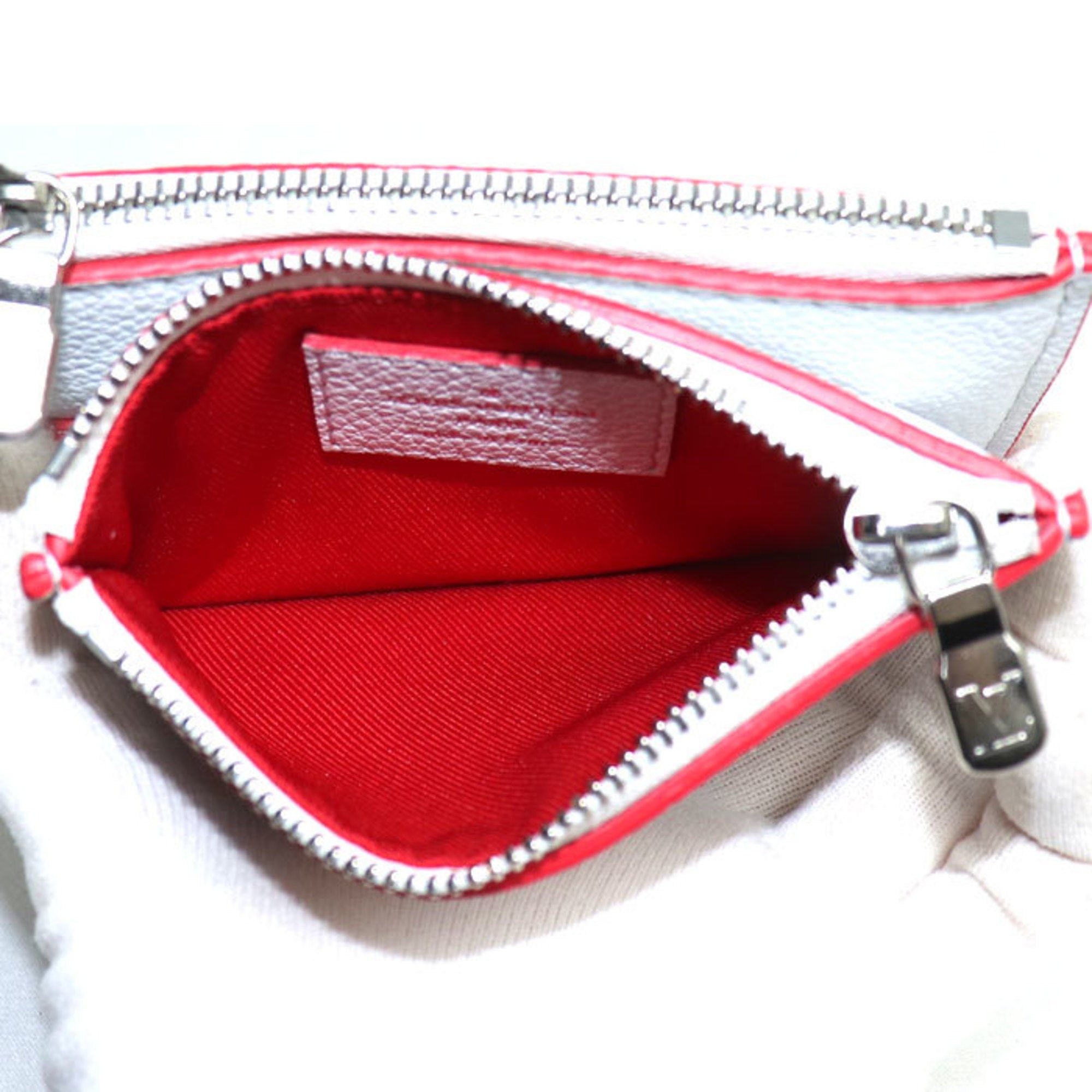 Louis Vuitton Damier Canvas Multi-Color Damier Azur Coin Purse/Coin Case (Pre-Owned)