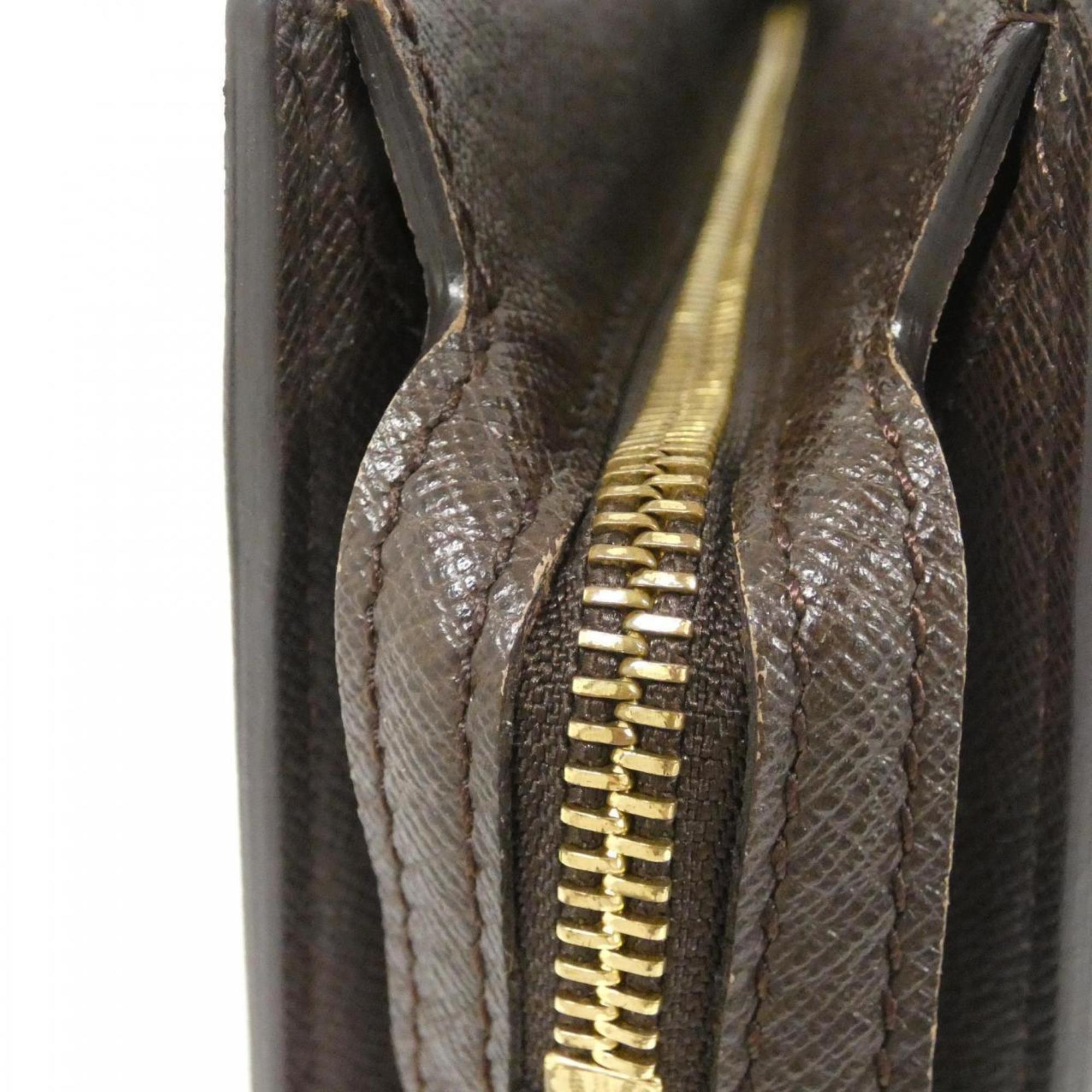 Louis Vuitton Brown Coated Canvas Handbag (Pre-Owned)