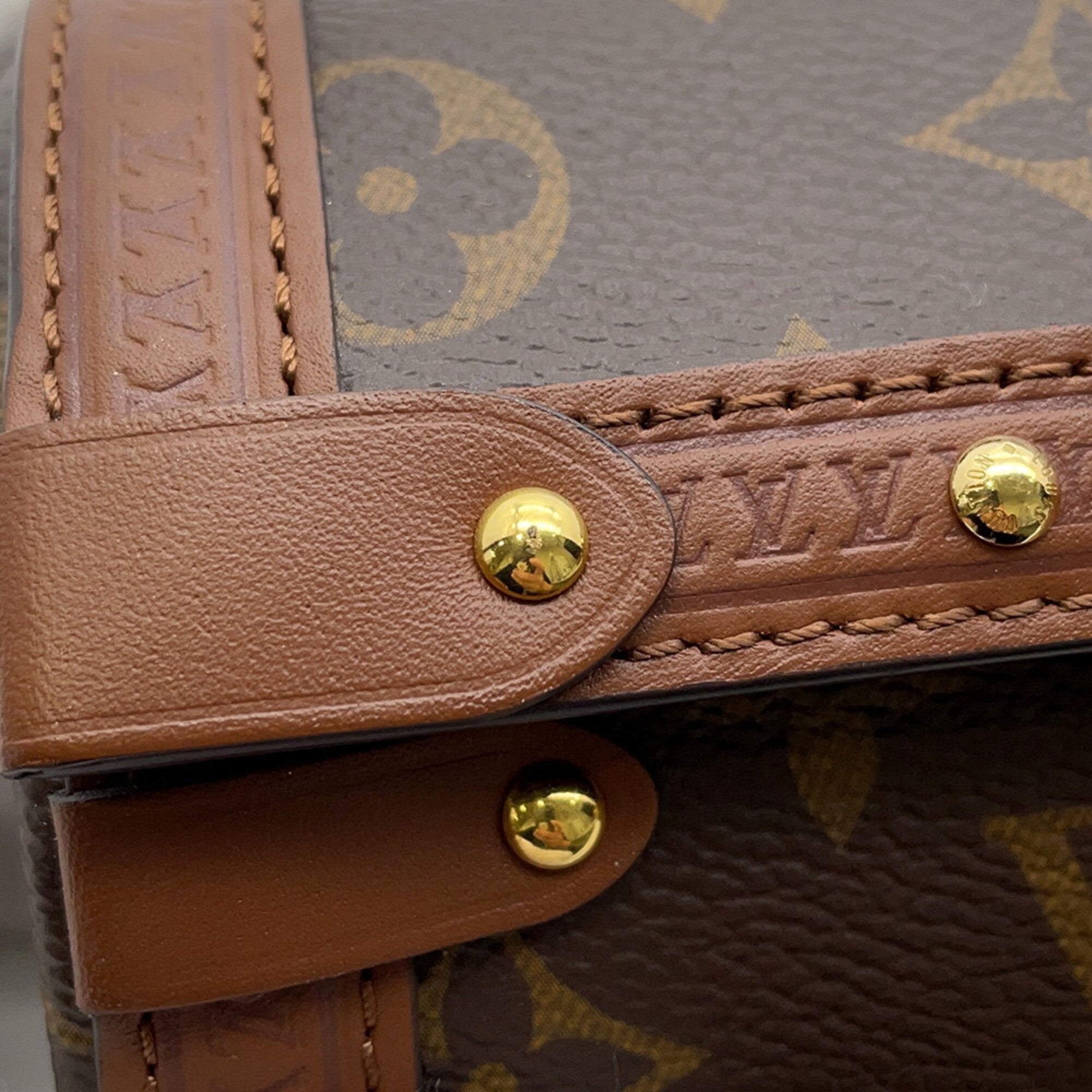 Louis Vuitton Brown Monogram Shoulder Bag (Pre-Owned)