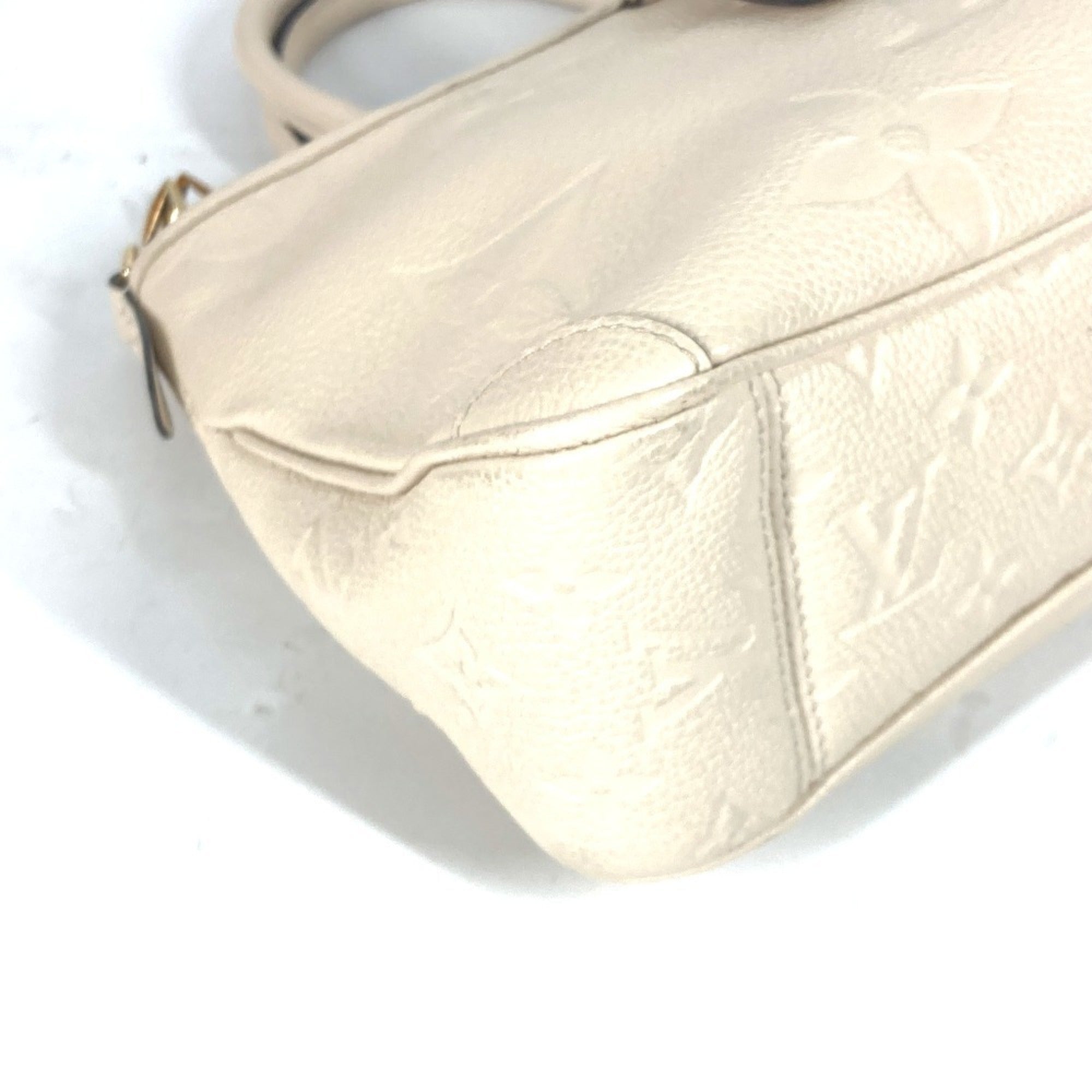Louis Vuitton White Monogram Empreinte Handbag Shoulder Bag Tote Bag (Pre-Owned)