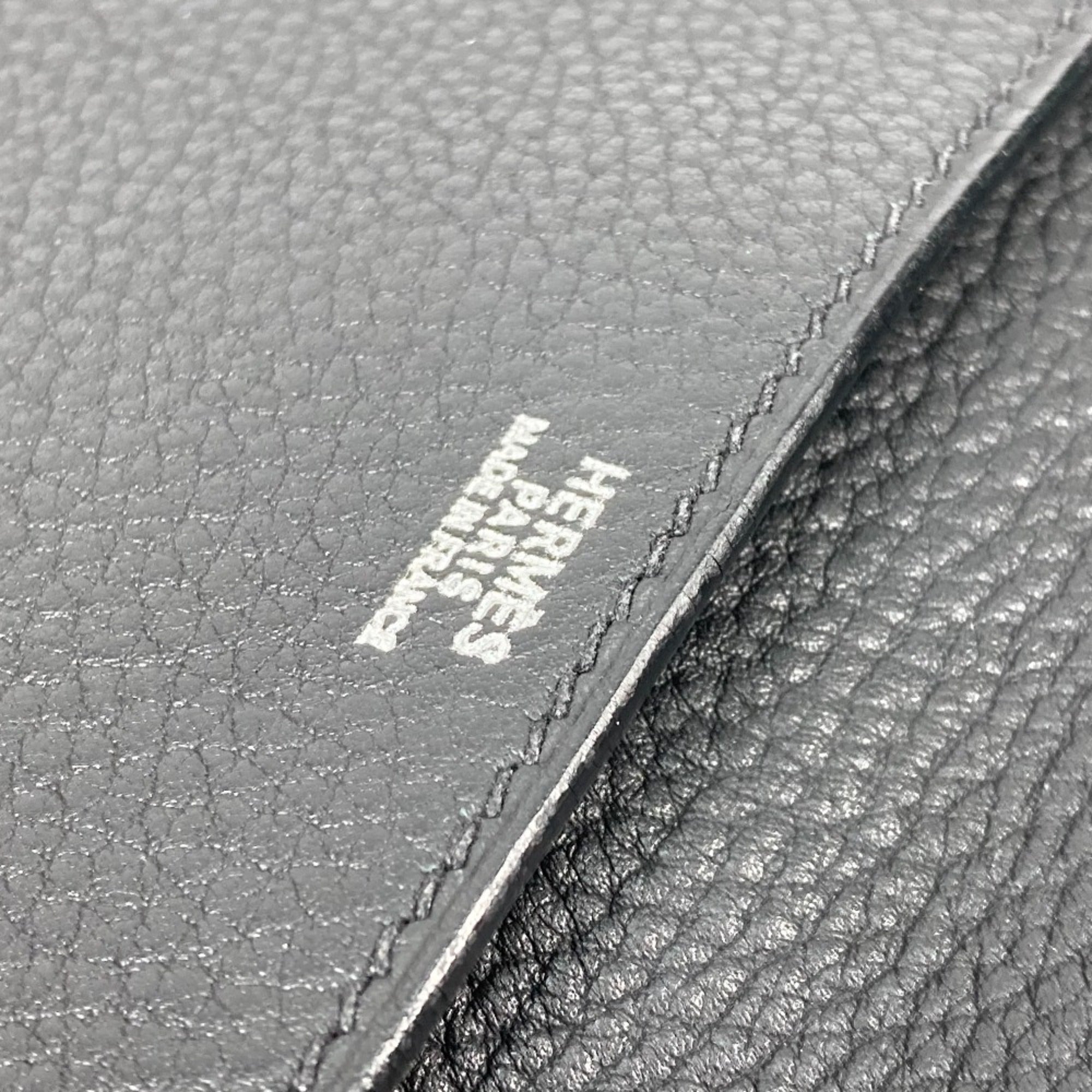Hermes Black Leather Briefcase (Pre-Owned)