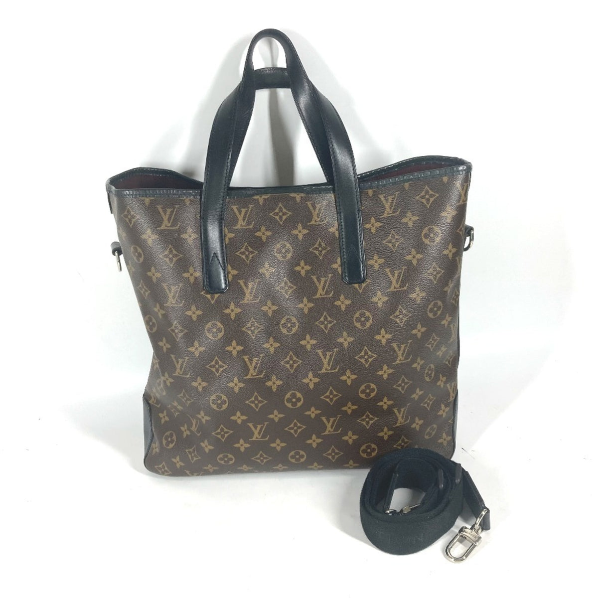 Louis Vuitton Brown Monogram Shoulder Bag Tote Bag (Pre-Owned)
