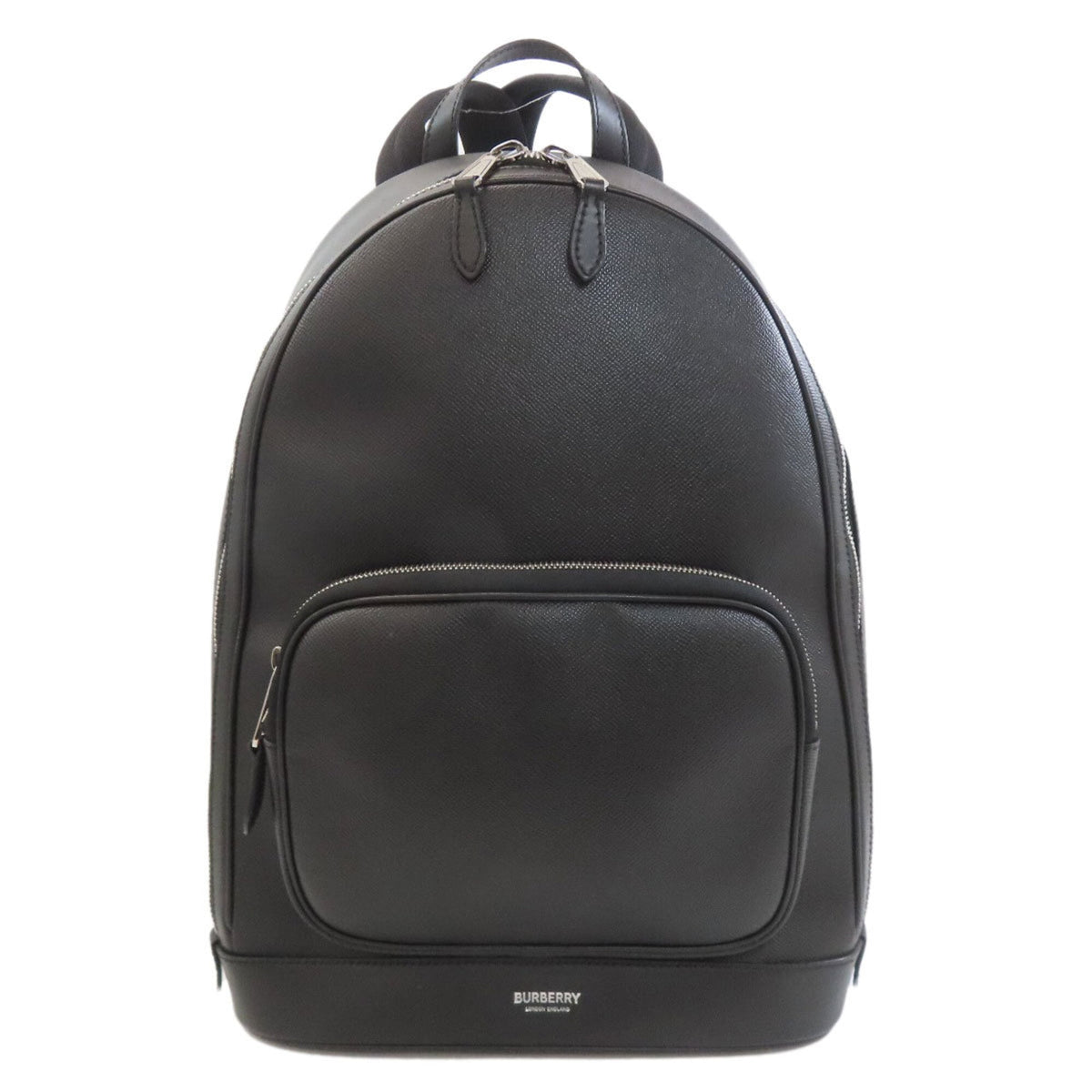 Burberry Black Leather Backpack (Pre-Owned)