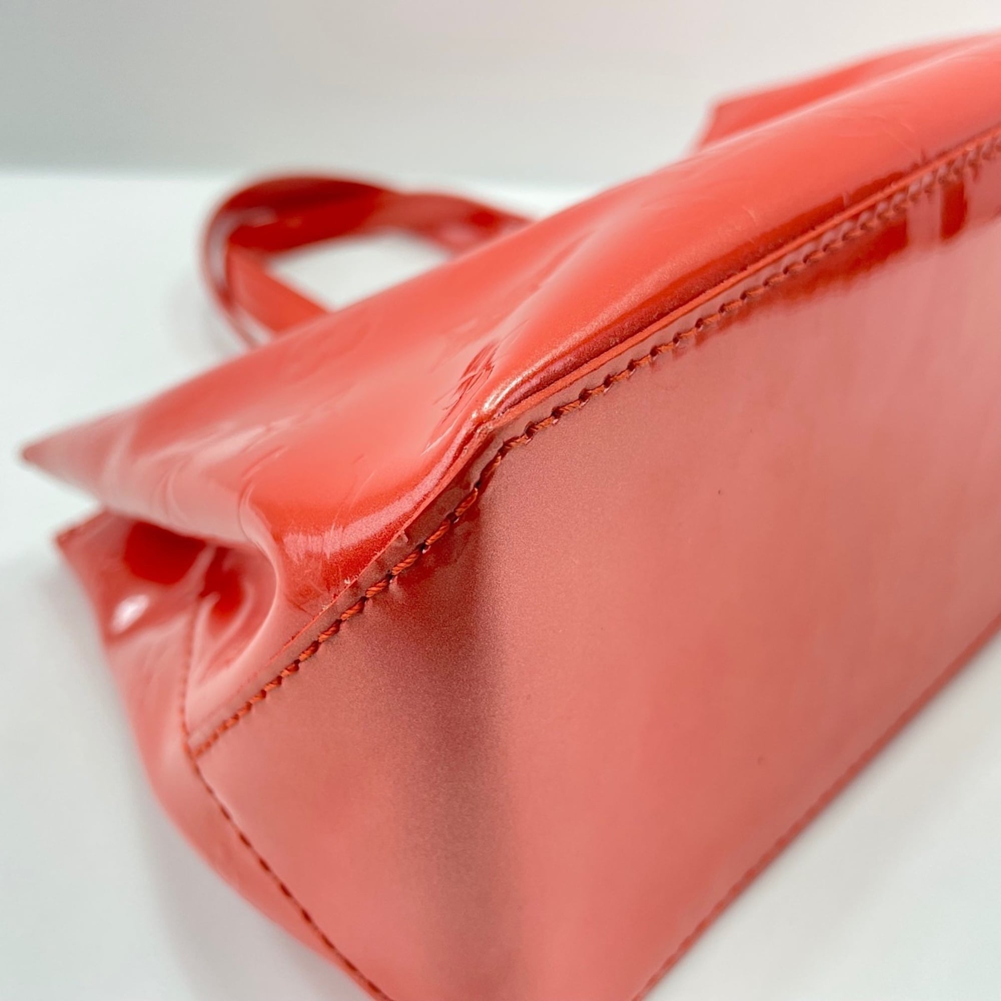 Louis Vuitton Orange Tote Bag (Pre-Owned)