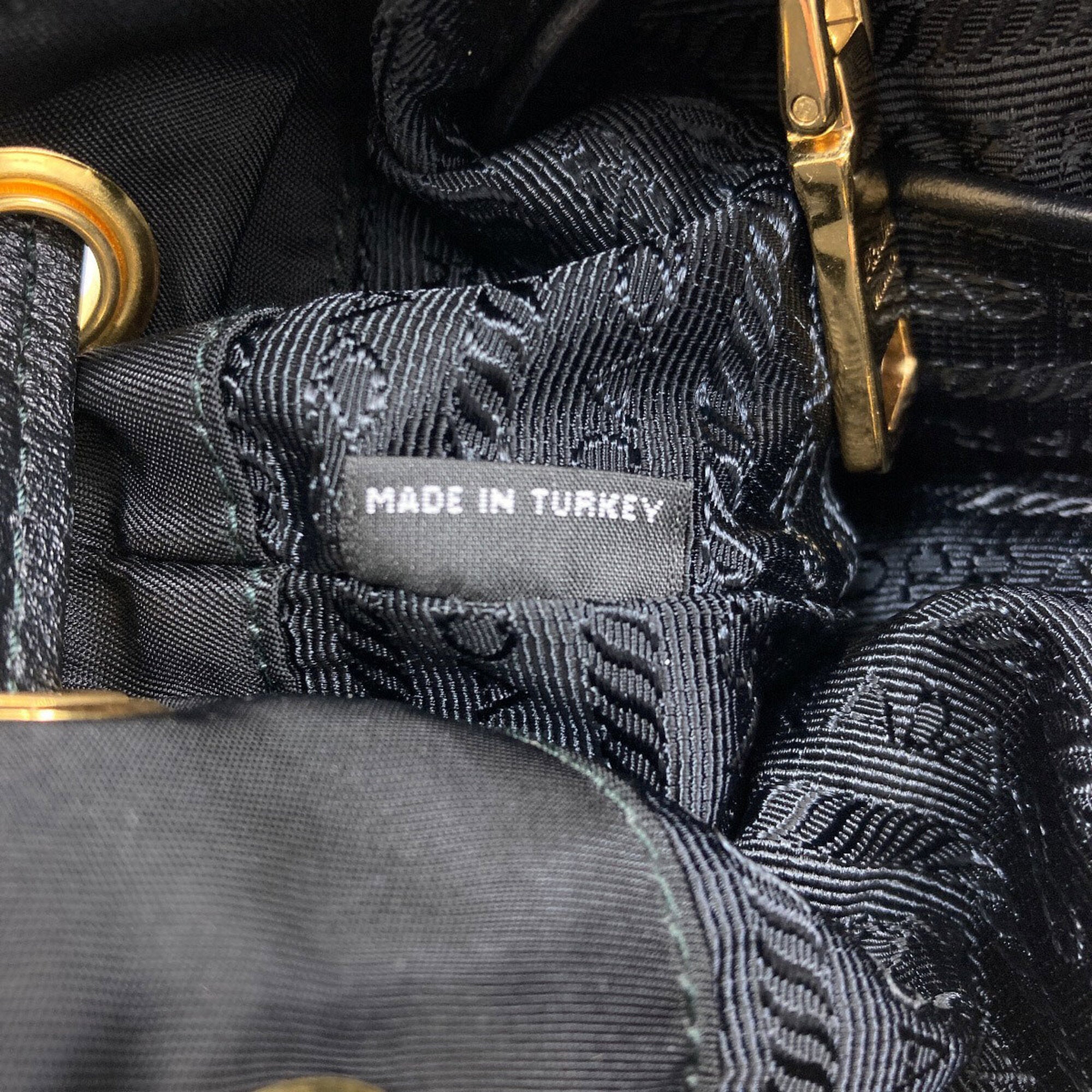 Prada Black Nylon Backpack (Pre-Owned)