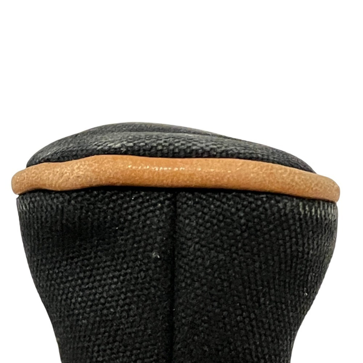 Hermes Black Canvas Cotton Pouch (Pre-Owned)