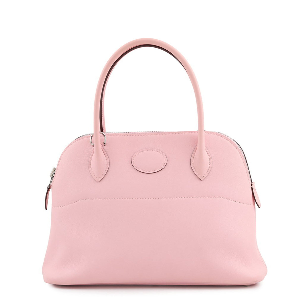 Hermes Bolide Rose Sakura Swift Leather Handbag (Pre-Owned)