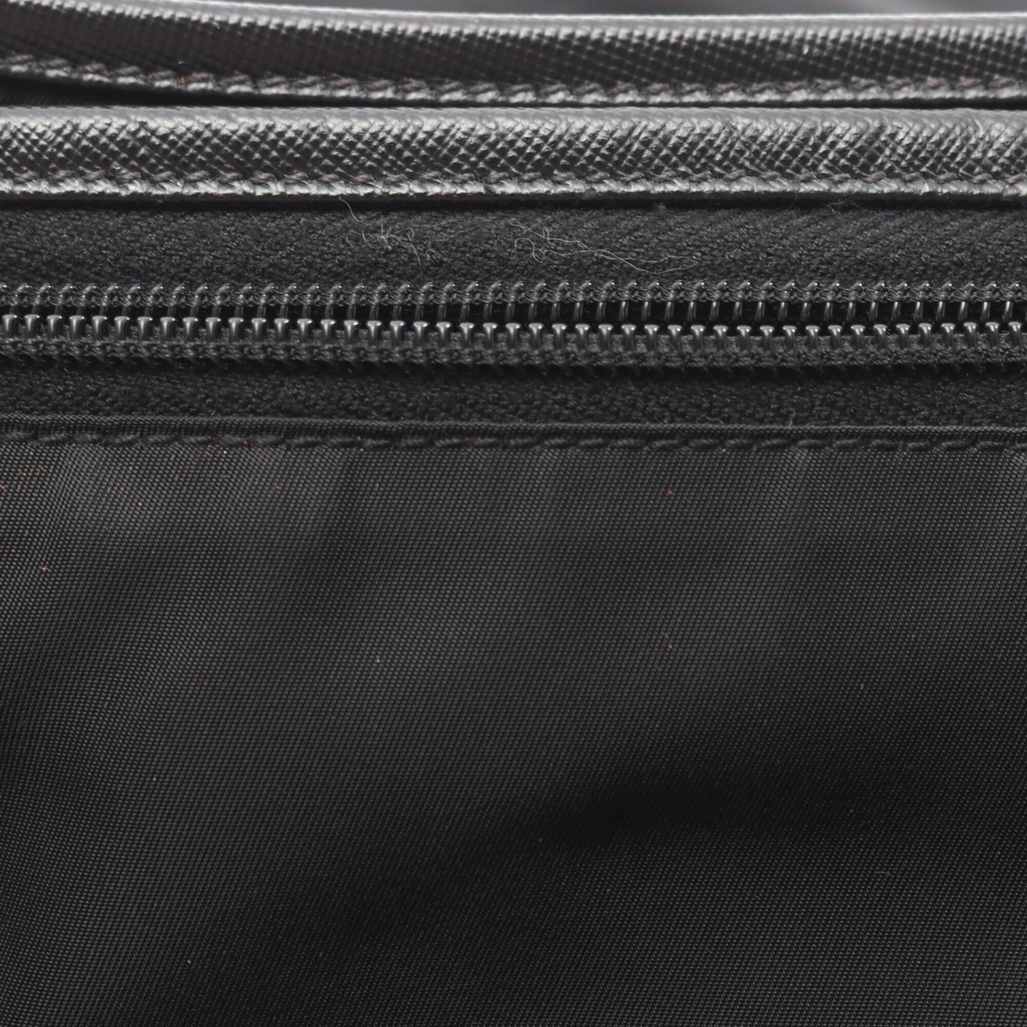 Prada Black Nylon Handbag Shoulder Bag (Pre-Owned)