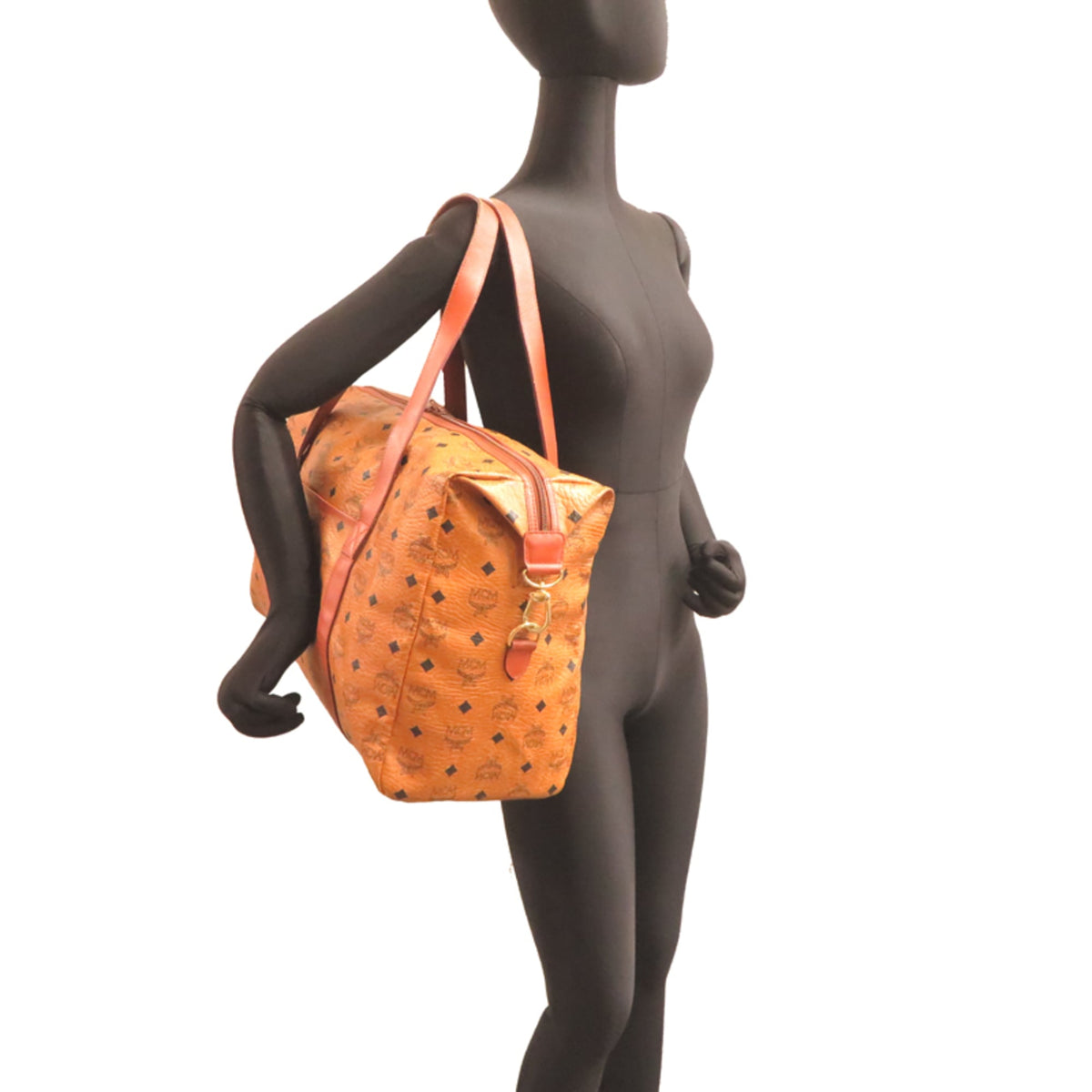 Mcm Brown Pvc Leather (Pre-Owned)