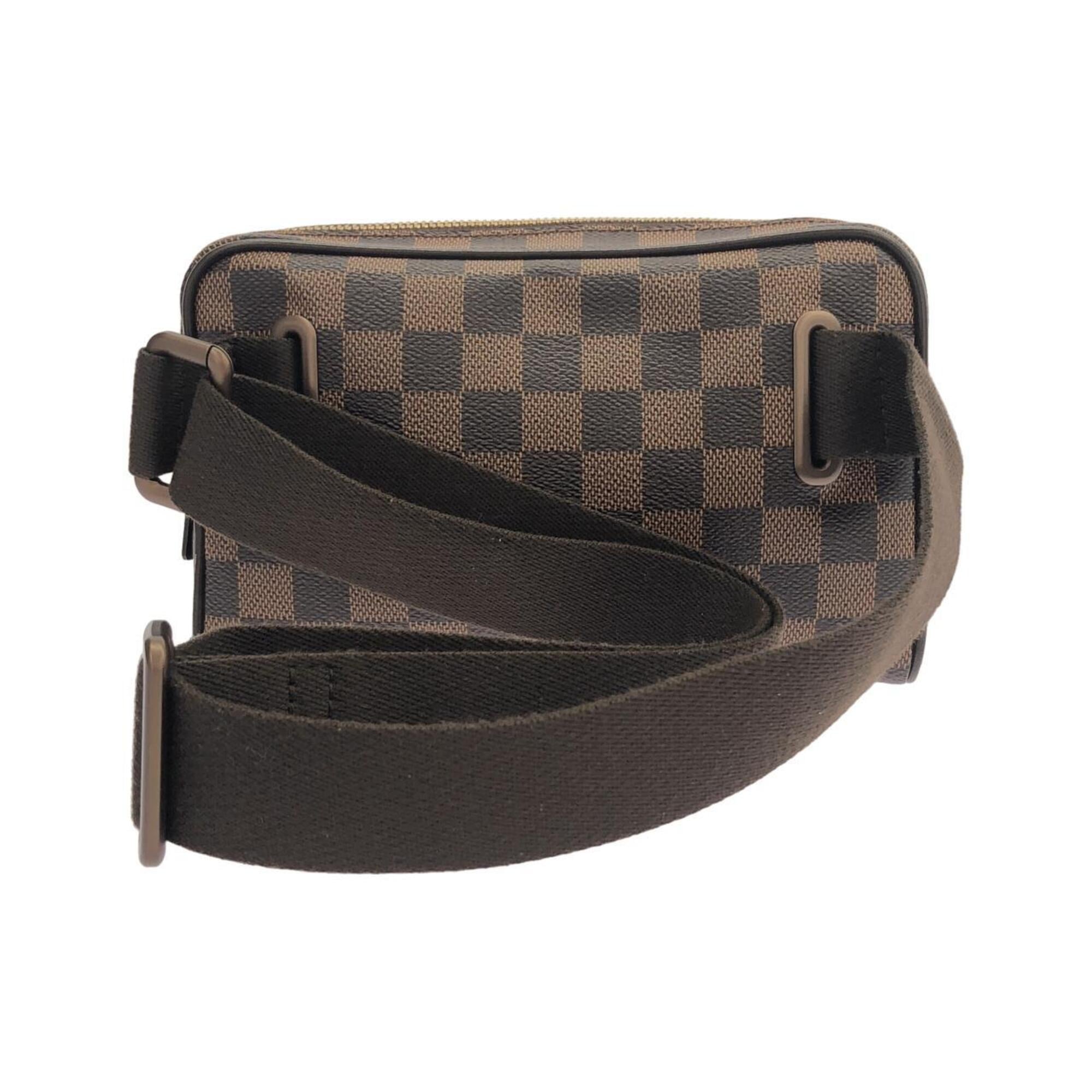 Louis Vuitton Ebene Coated Canvas Shoulder Bag (Pre-Owned)