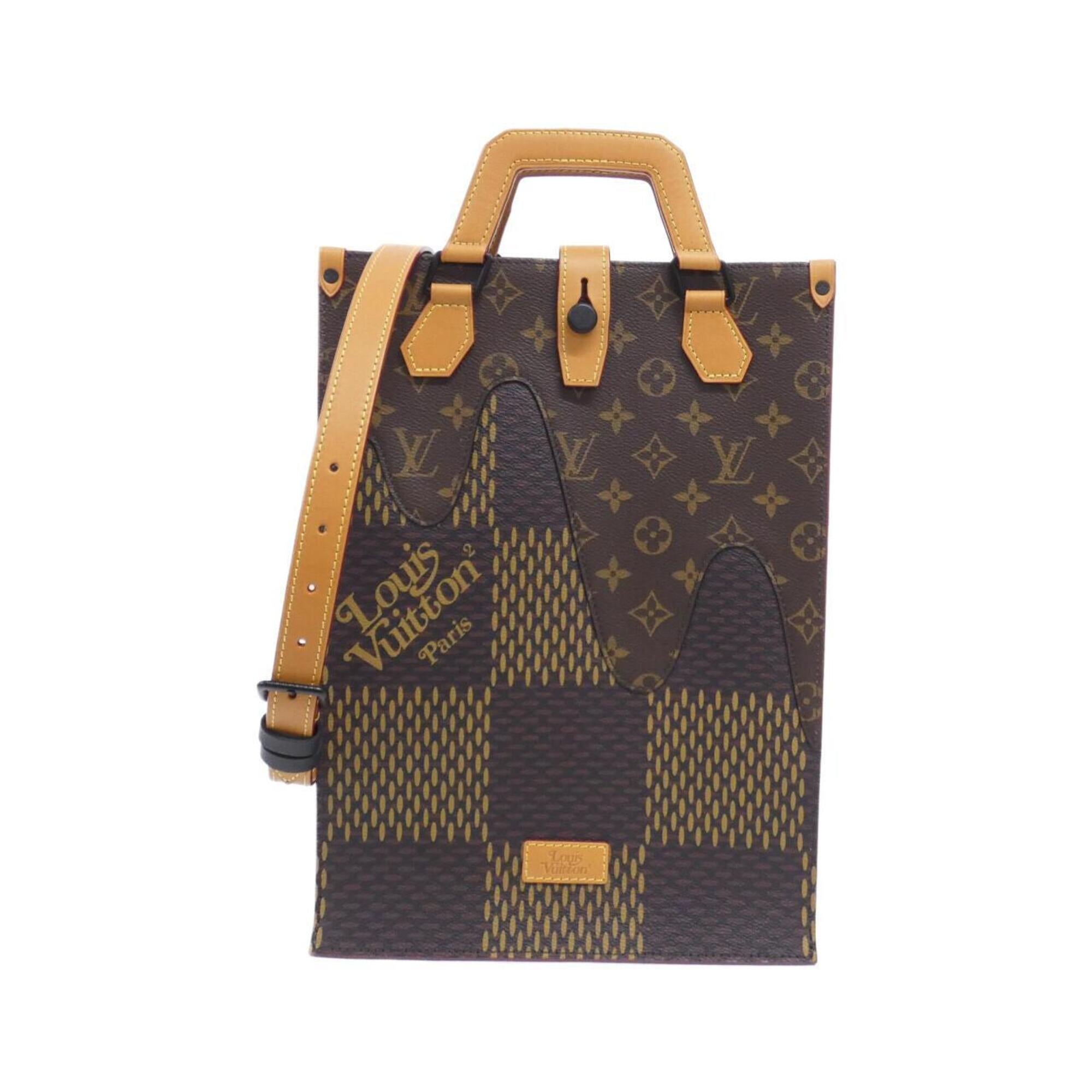 Louis Vuitton Ebene Coated Canvas Handbag (Pre-Owned)