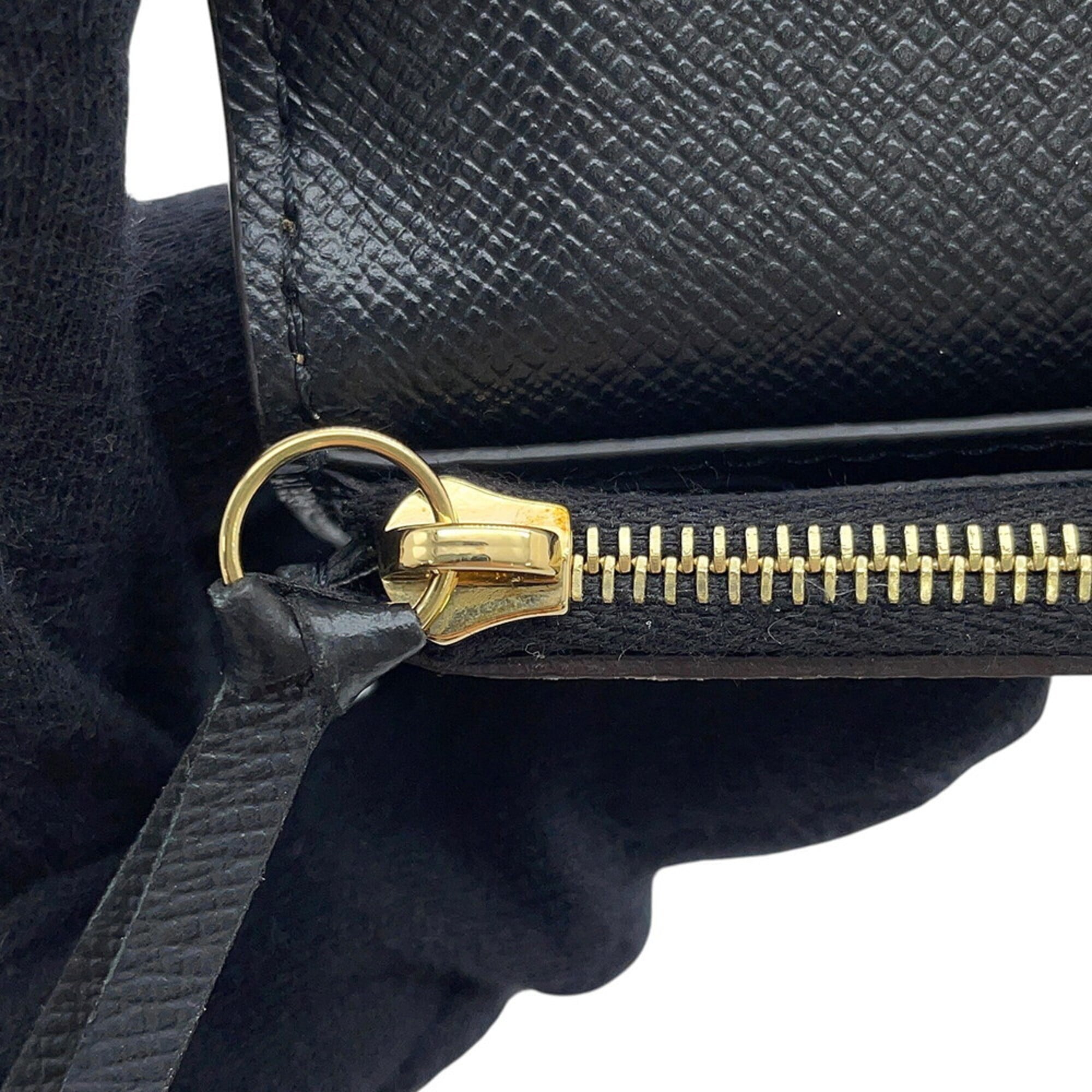 Louis Vuitton Monogram Reverse Black Noir Monogram Reverse Monogram Coin Purse/Coin Case (Pre-Owned)