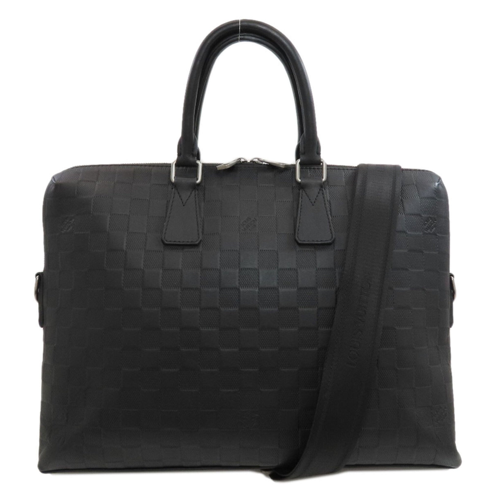Louis Vuitton Damier Infini Black Damier Infini Handbag (Pre-Owned)