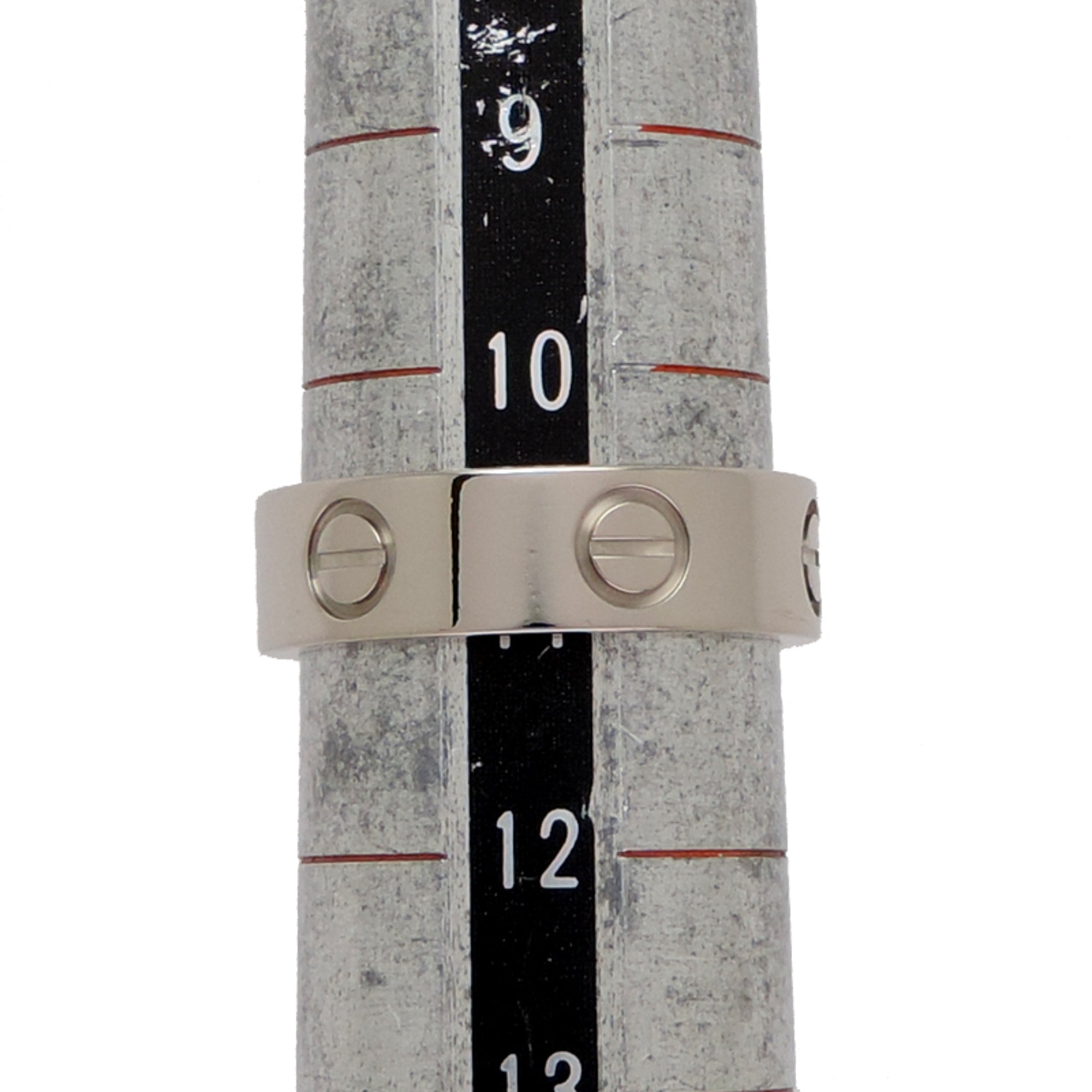 Cartier White Gold (18K) Band Ring (Pre-Owned)