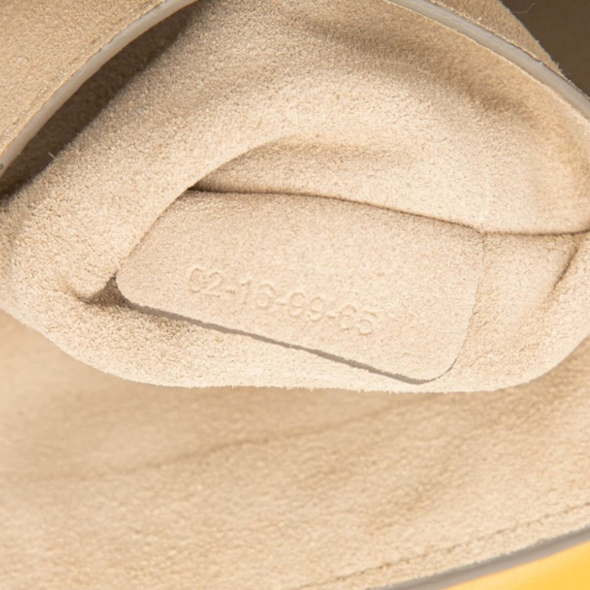 Chloé Yellow Suede Leather Shoulder Bag (Pre-Owned)