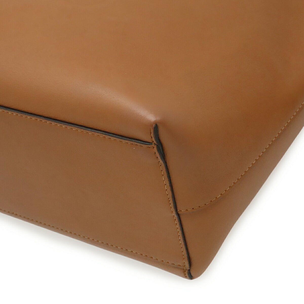 Loewe Brown Leather Handbag Shoulder Bag Tote Bag (Pre-Owned)