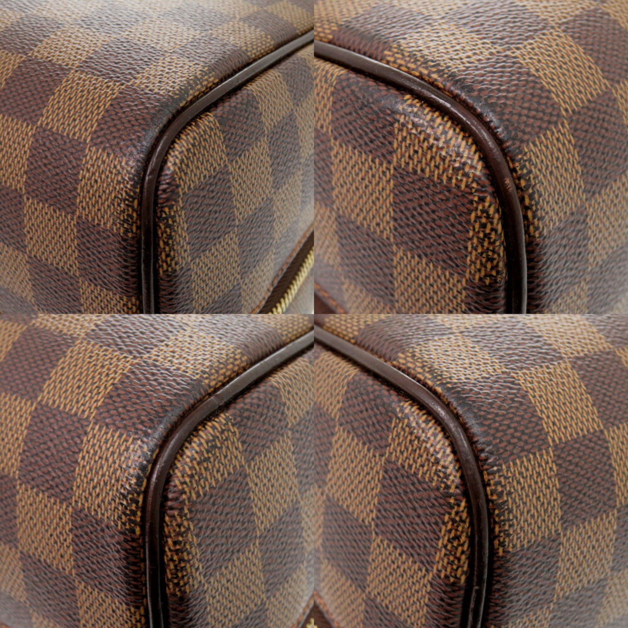 Louis Vuitton Damier Brown Damier Canvas Handbag (Pre-Owned)
