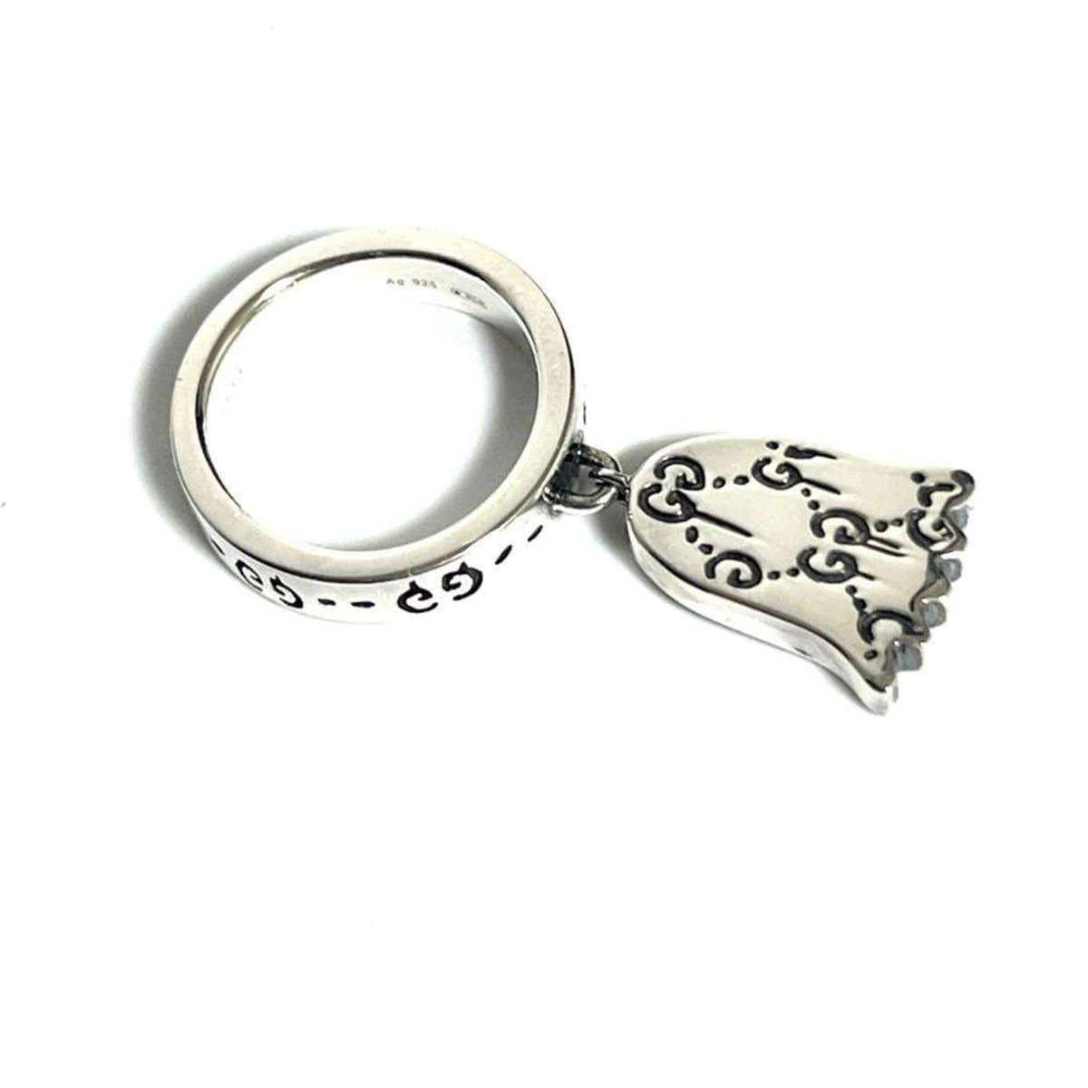 Gucci Silver 925 Band Ring (Pre-Owned)