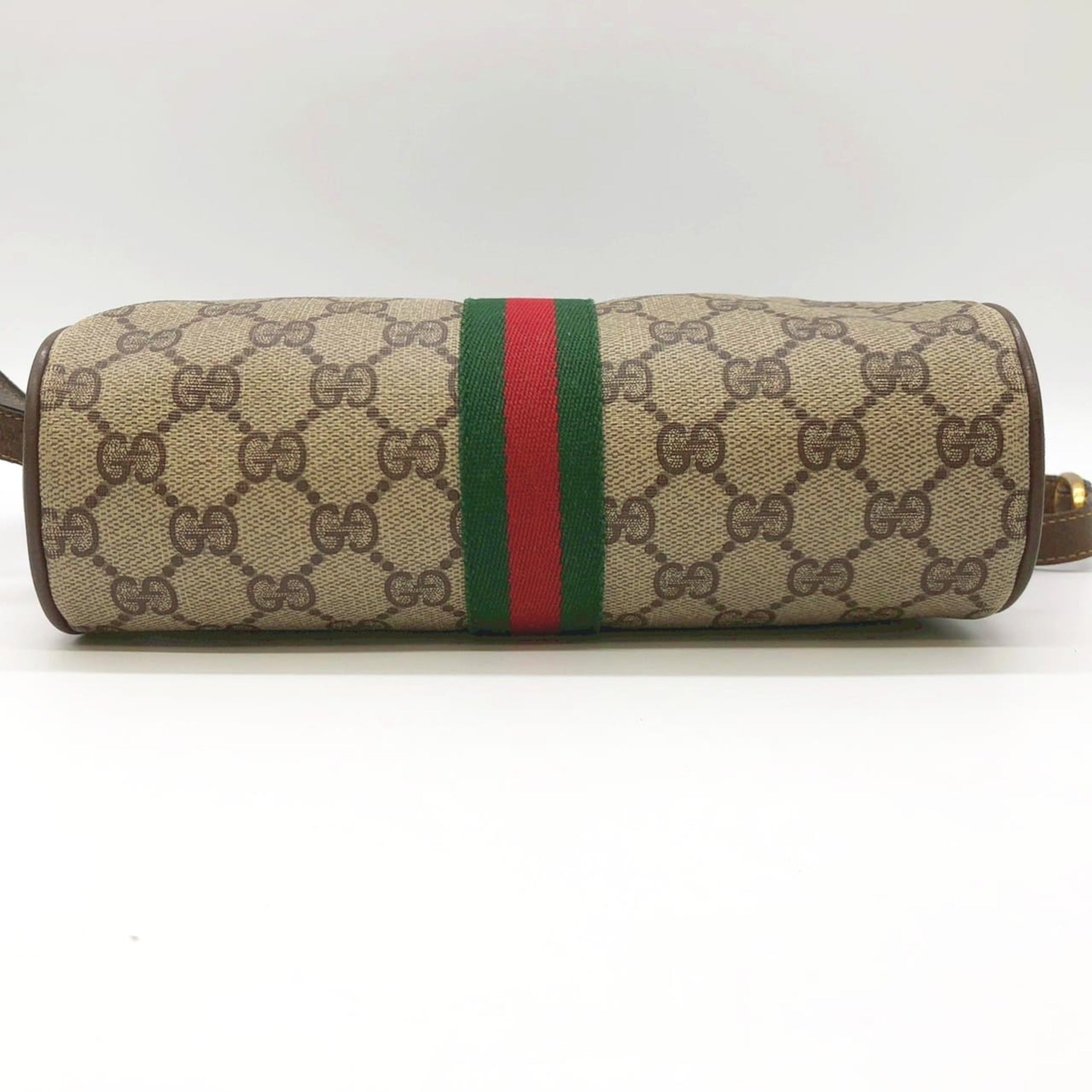 Gucci Brown Gg Supreme Shoulder Bag (Pre-Owned)