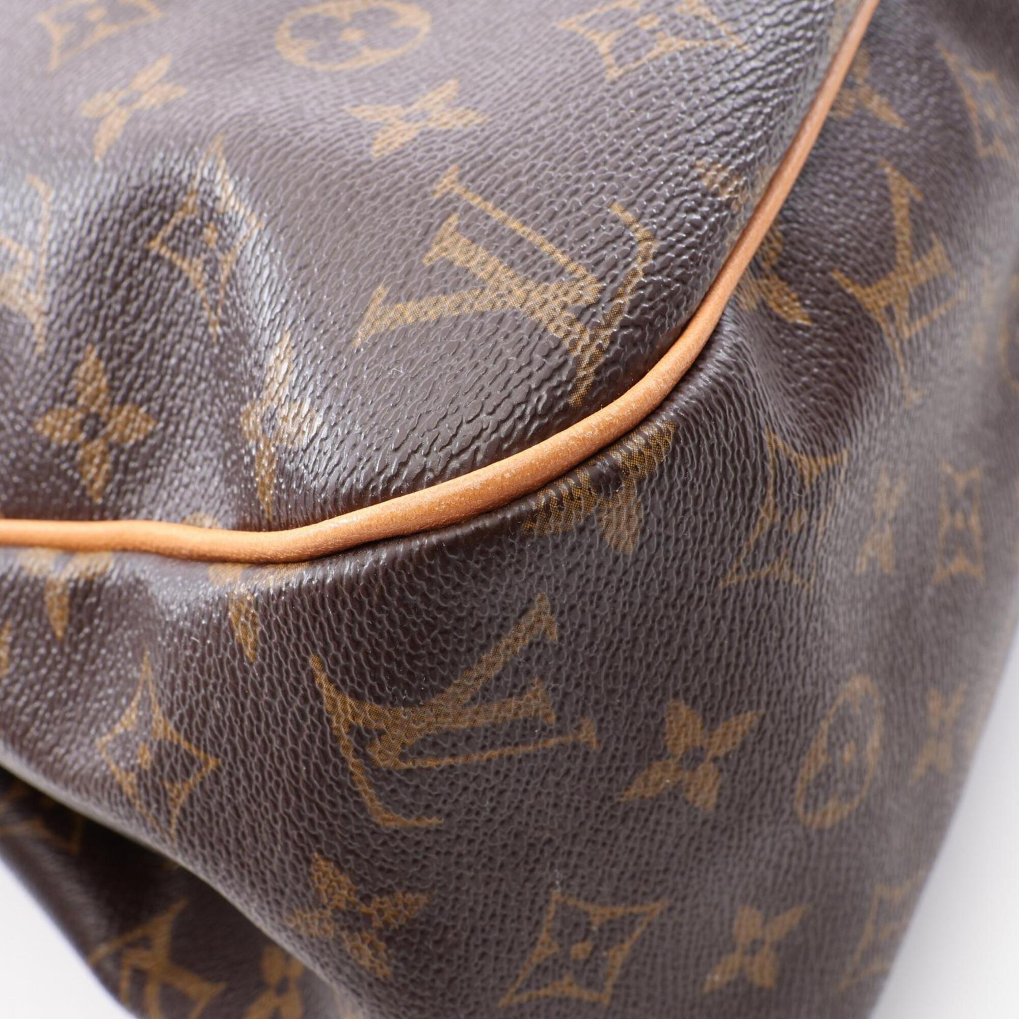 Louis Vuitton Brown Pvc Leather Handbag Shoulder Bag (Pre-Owned)